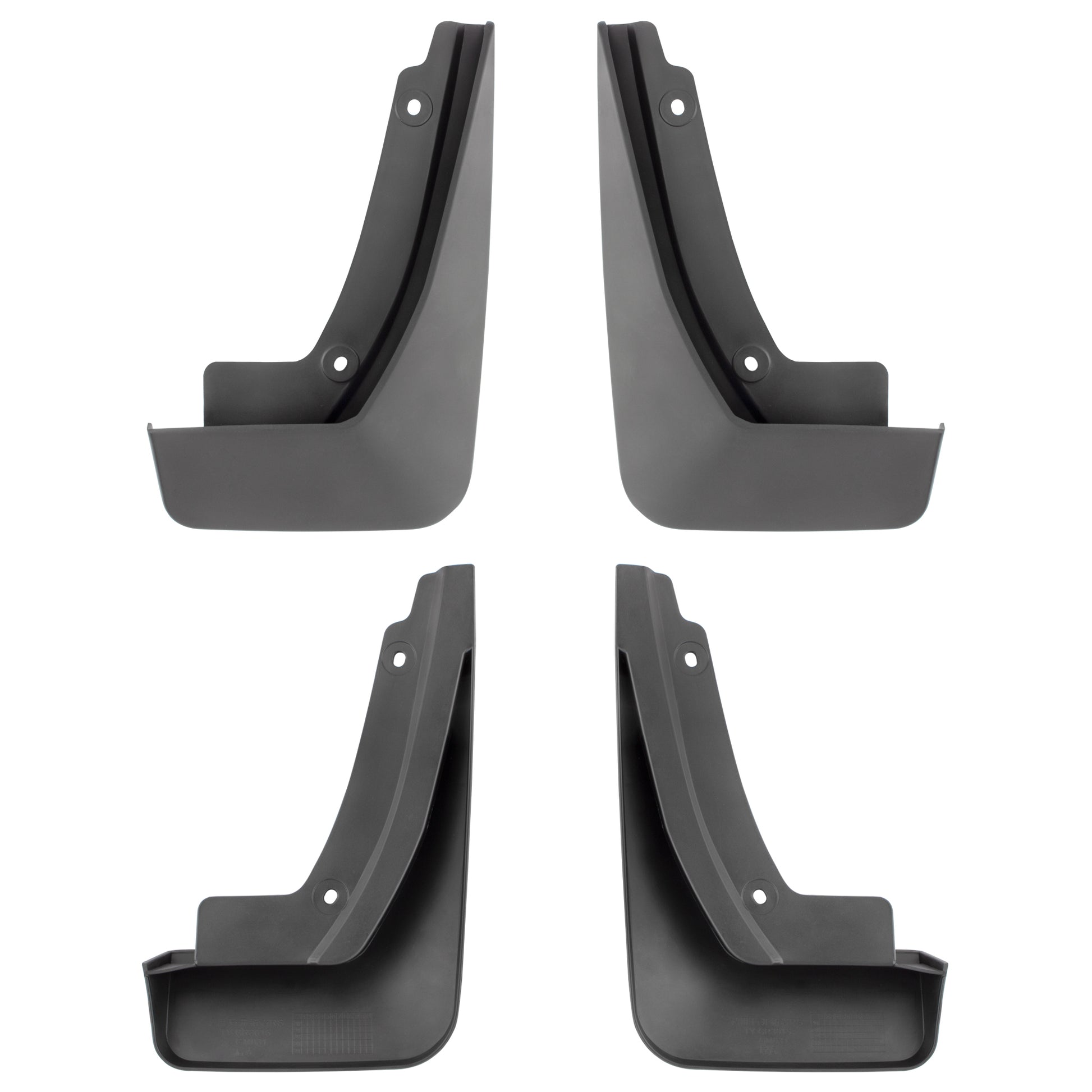 BOXI Set of 4 Front and Rear Side Mud Flaps Splash Guards Fit for Chevy Blazer 2019 2020 Sport — product photo 4