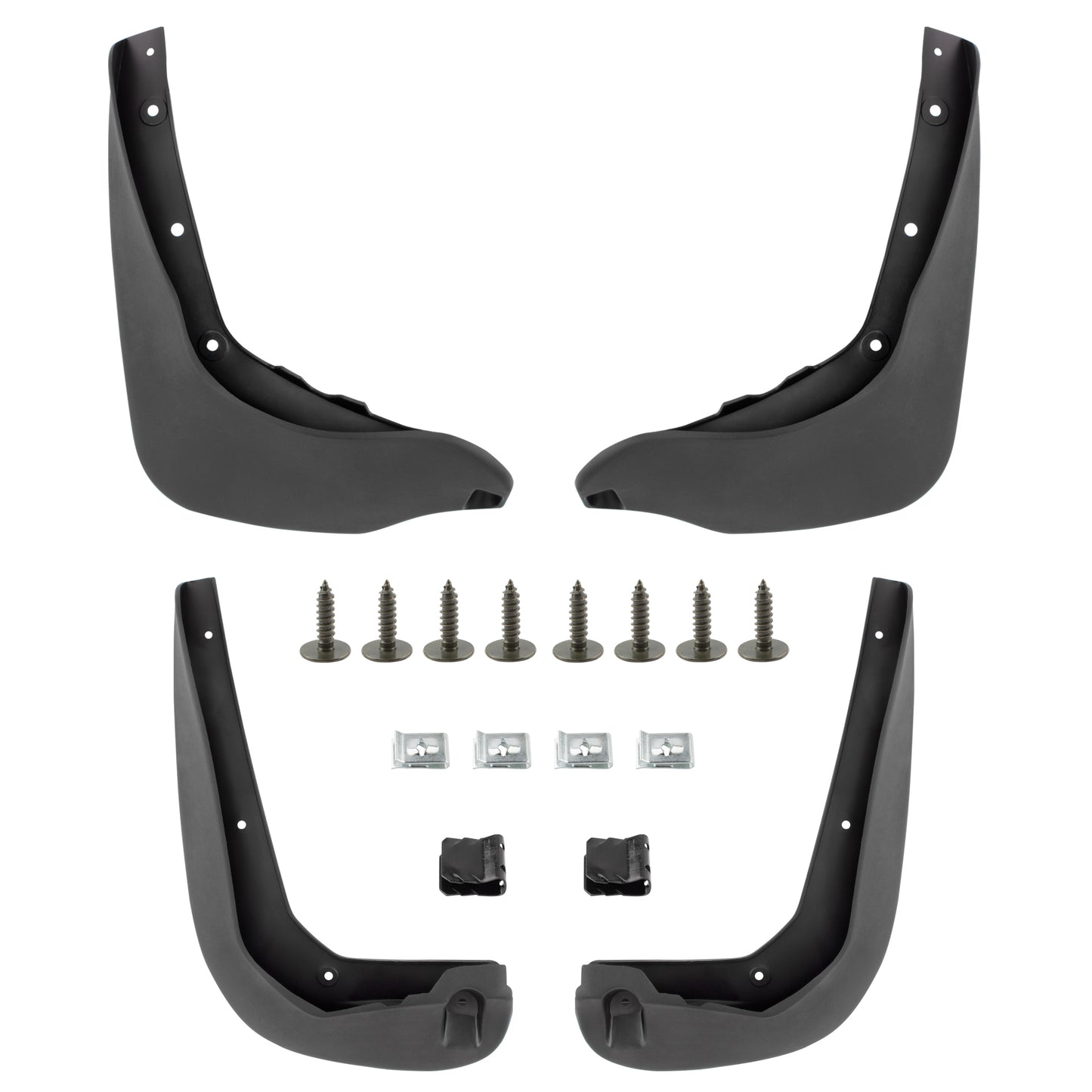 BOXI Set of 4 Front and Rear Side Mud Flaps Splash Guards Fit for Mini Cooper Countryman R60 2011