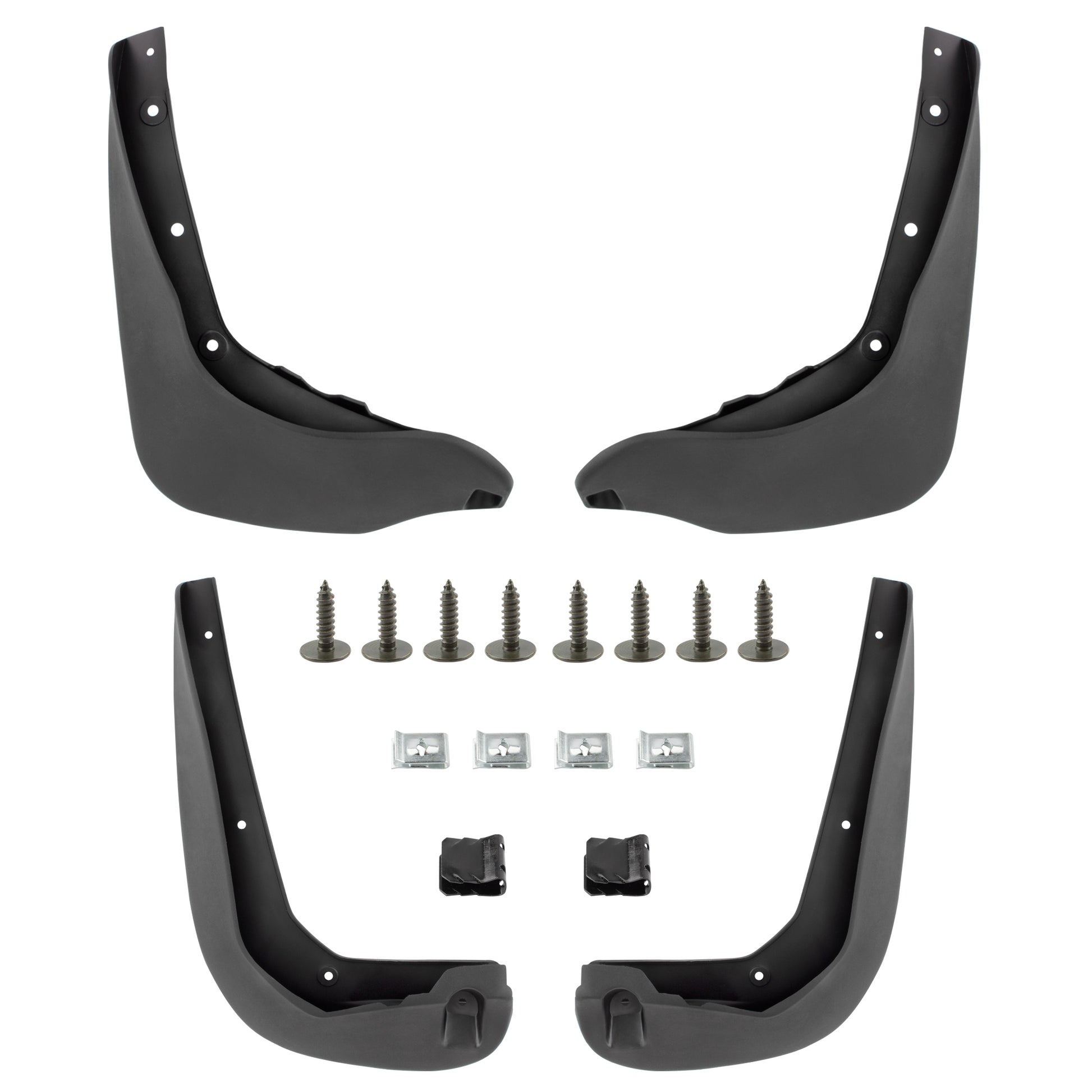 BOXI Set of 4 Front and Rear Side Mud Flaps Splash Guards Fit for Mini Cooper Countryman R60 2011