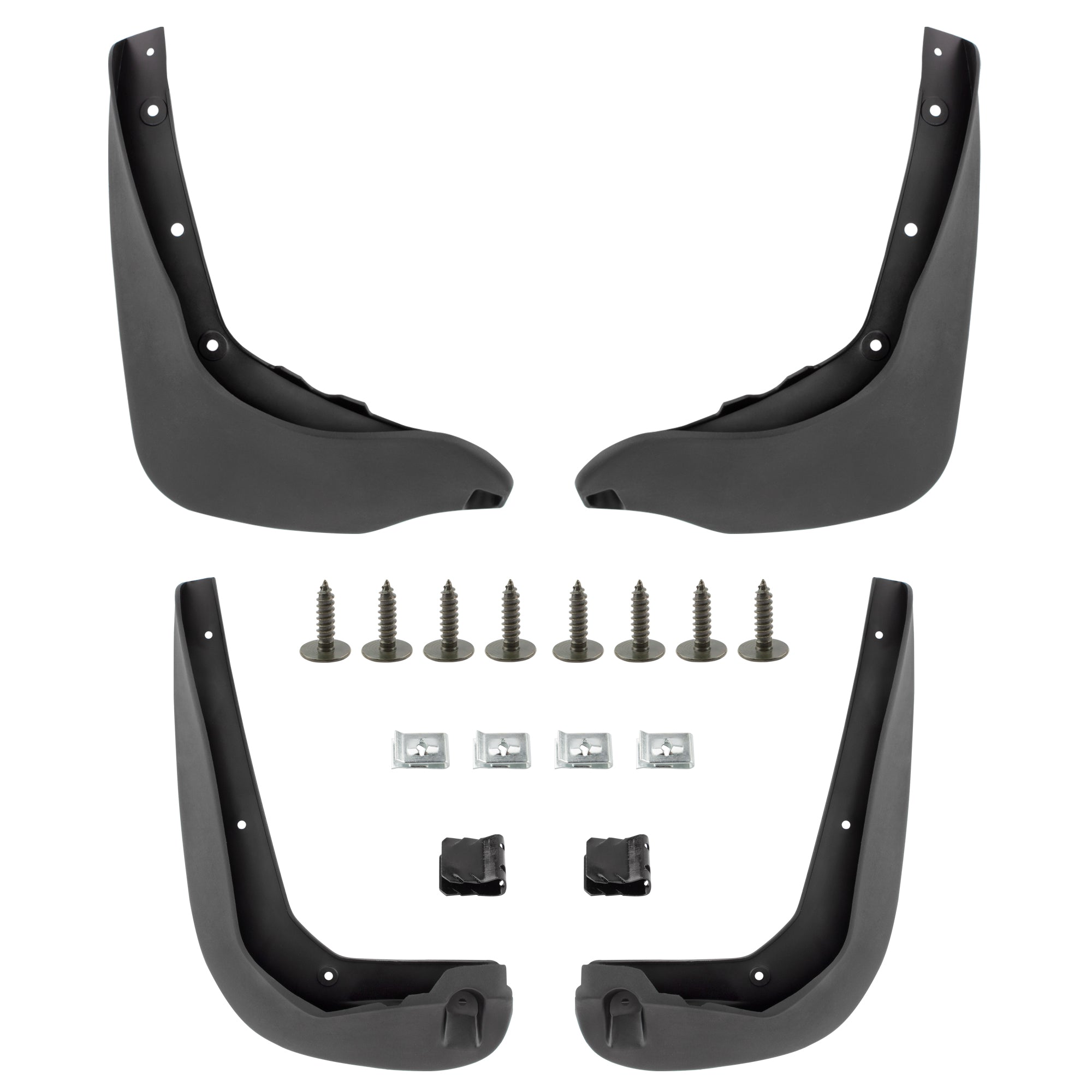 BOXI Set of 4 Front and Rear Side Mud Flaps Splash Guards Fit for Mini Cooper Countryman R60 2011