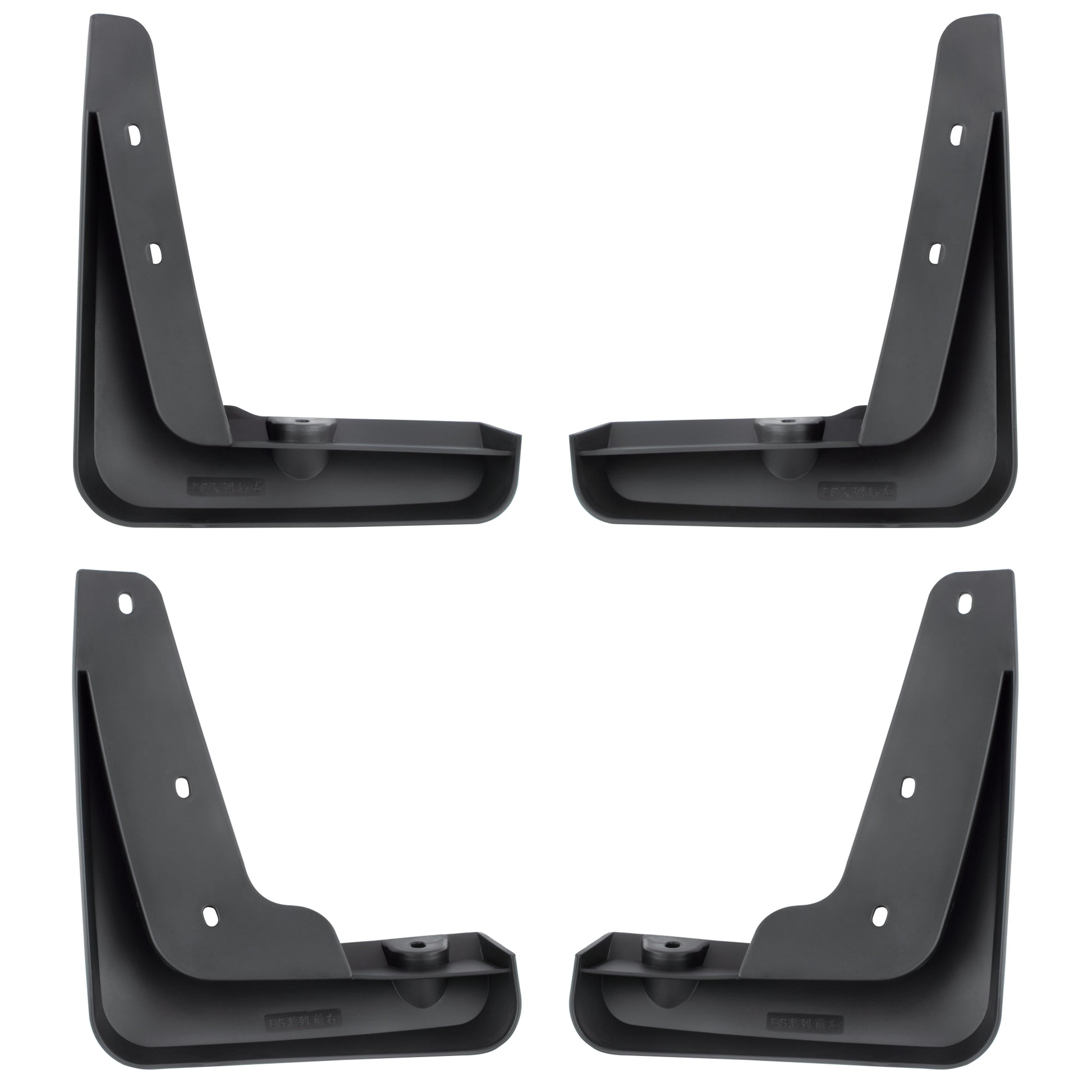 BOXI Set of 4 Front and Rear Side Mud Flaps Splash Guards Fit for Lexus ES350 ES300h 2013 2014 2015 — product photo 2
