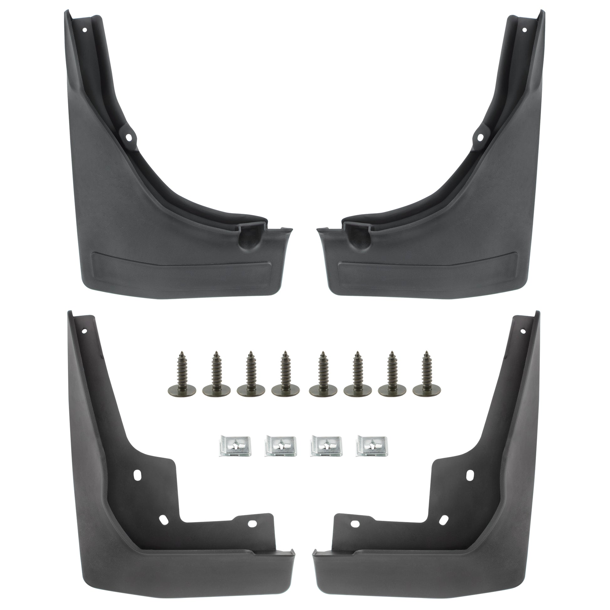 BOXI Set of 4 Front and Rear Side Mud Flaps Splash Guards Fit for Mercedes-Benz X253 GLC250 GLC300