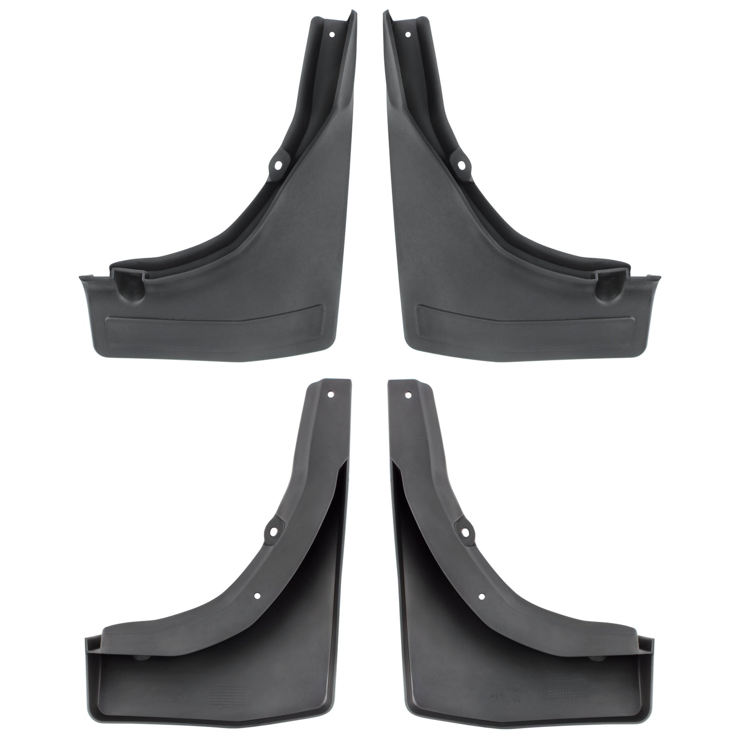 BOXI Set of 4 Front and Rear Side Mud Flaps Splash Guards Fit for Mercedes-Benz X253 GLC250 GLC300 — product photo 3