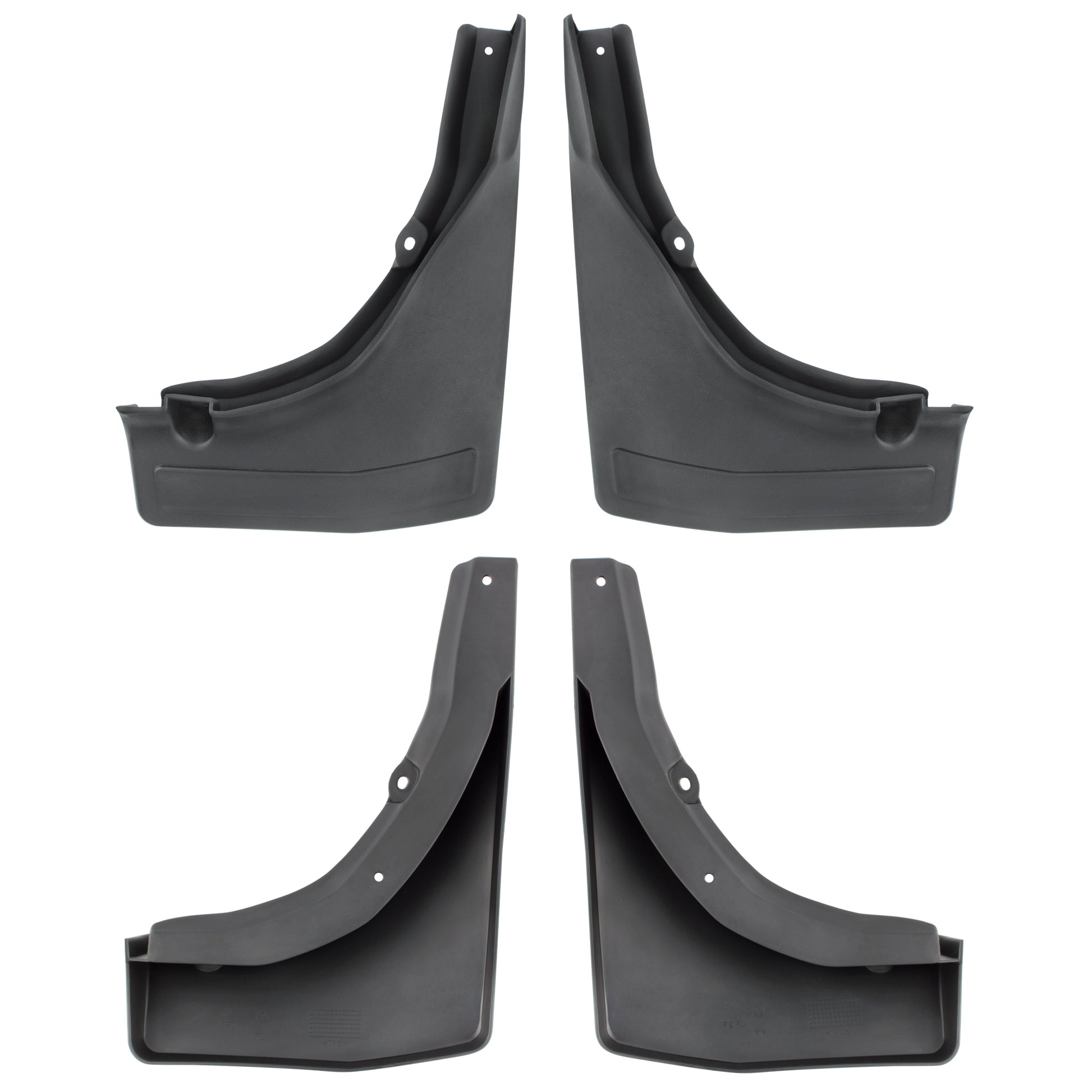 BOXI Set of 4 Front and Rear Side Mud Flaps Splash Guards Fit for Mercedes-Benz X253 GLC250 GLC300 — product photo 3