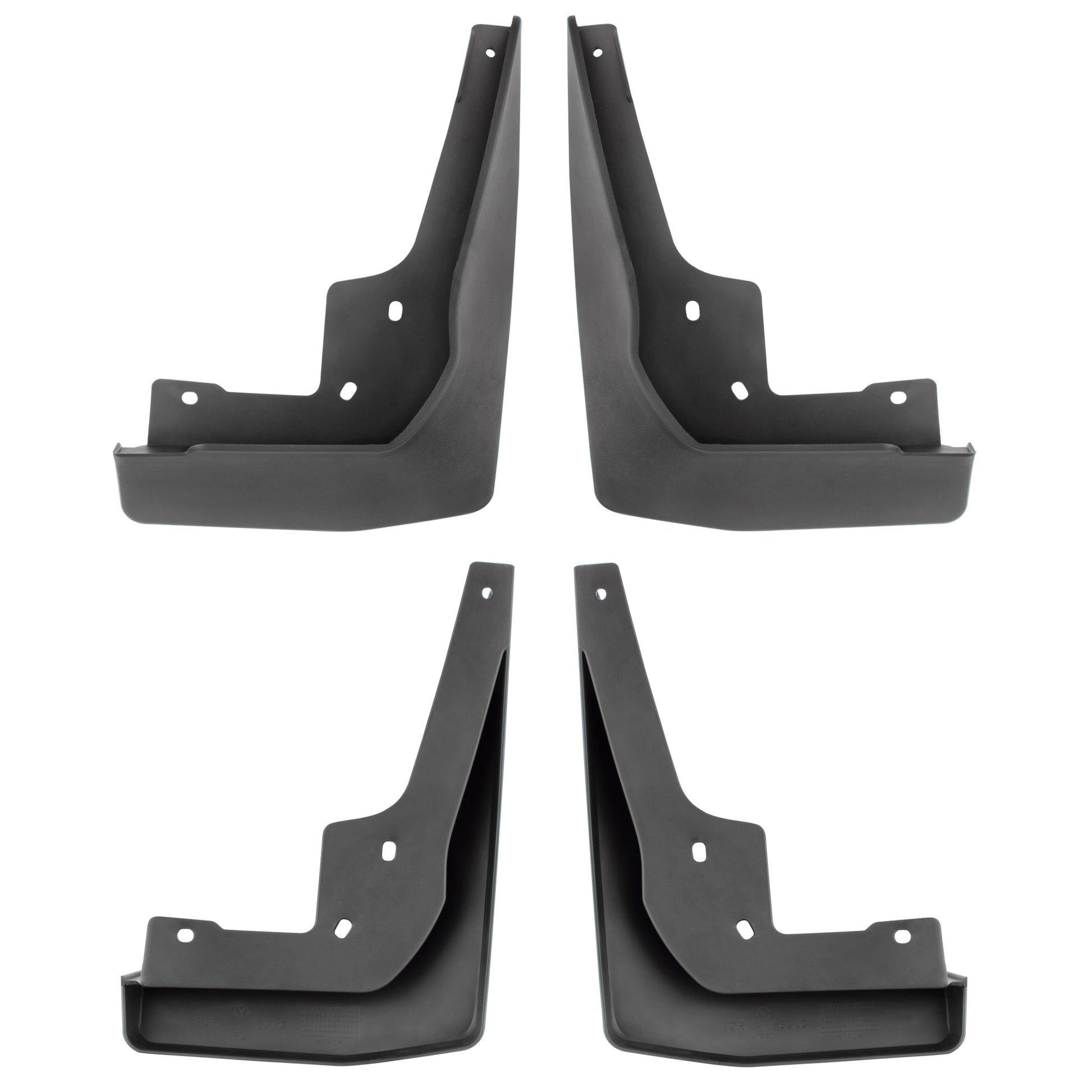 BOXI Set of 4 Front and Rear Side Mud Flaps Splash Guards Fit for Mercedes-Benz X253 GLC250 GLC300 — product photo 4