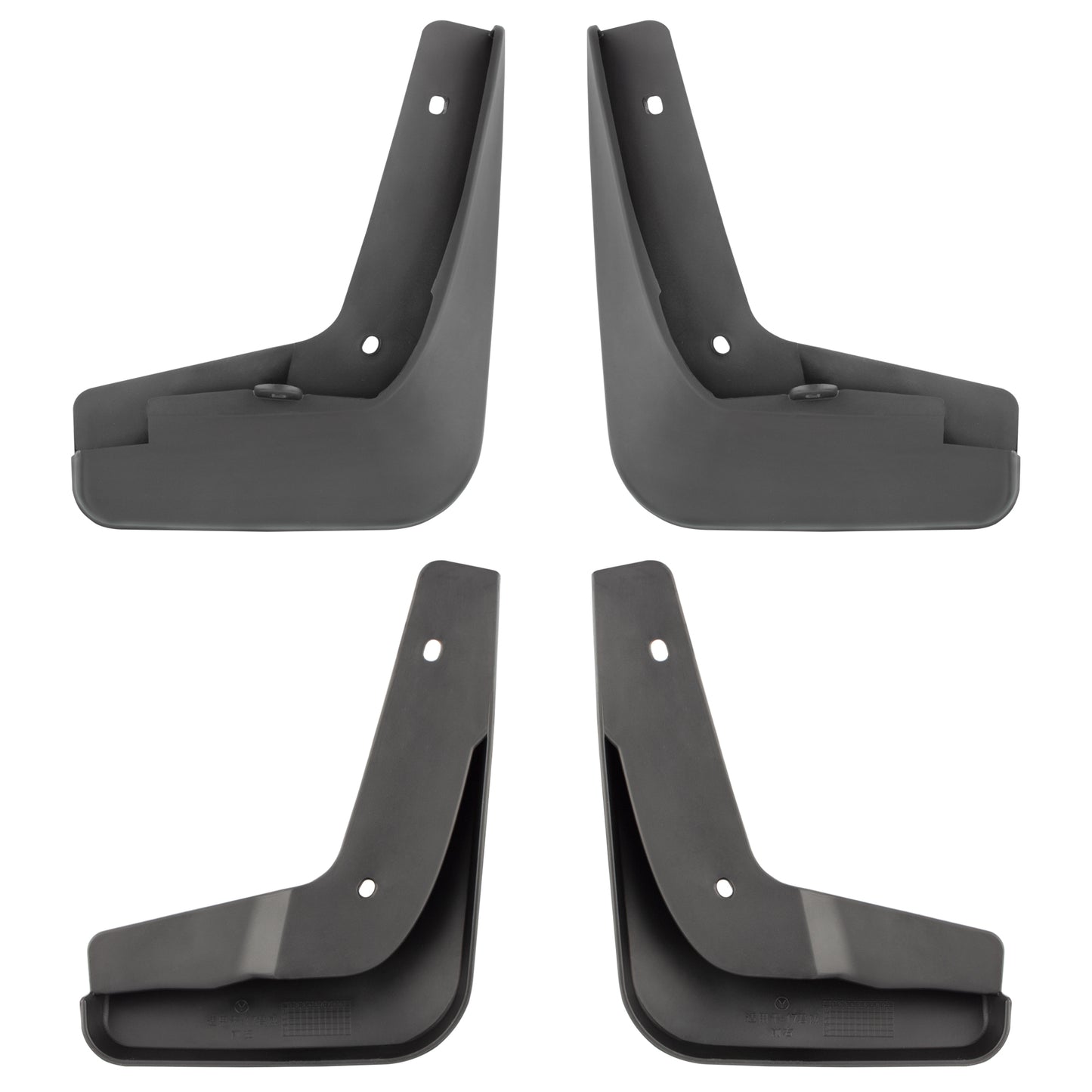 BOXI Set of 4 Front and Rear Side Mud Flaps Splash Guards Fit for Buick Regal 2017 Sedan — product photo 3