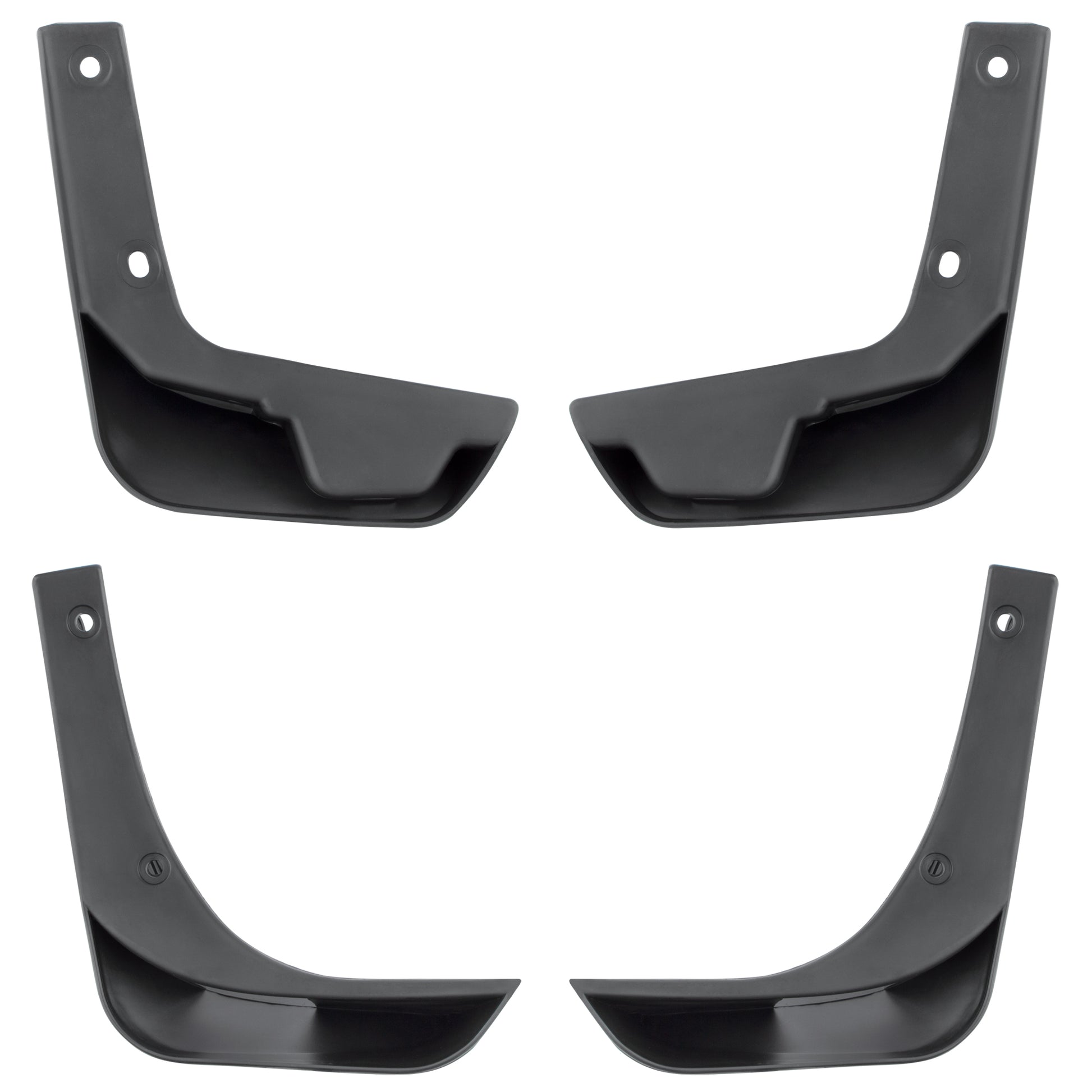 BOXI Set of 4 Front and Rear Side Mud Flaps Splash Guards Fit for Nissan March Micra K13 2010 2011 — product photo 2