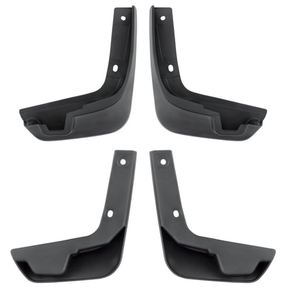 BOXI Set of 4 Front and Rear Side Mud Flaps Splash Guards Fit for Nissan March Micra K13 2010 2011 — product photo 3