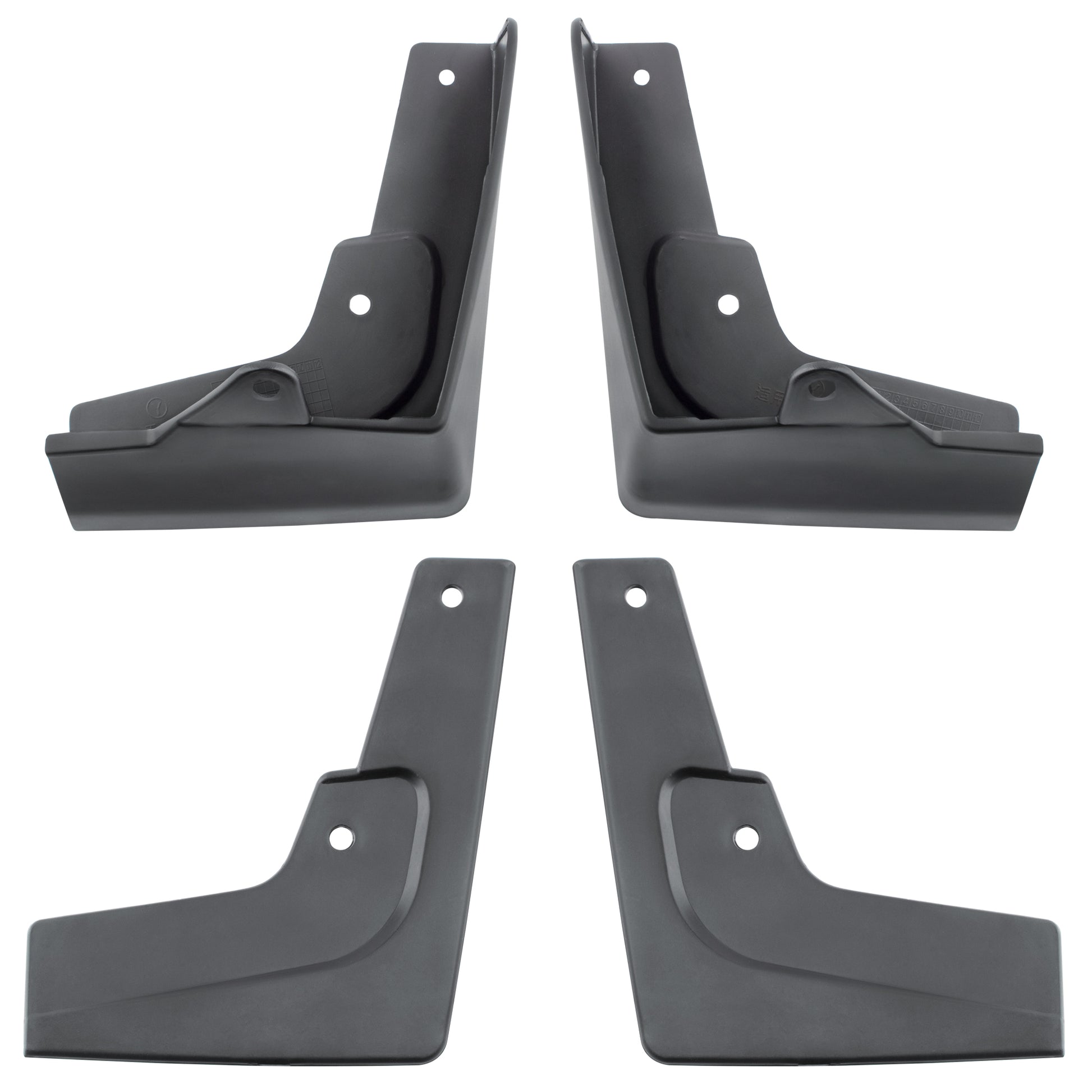 BOXI Set of 4 Front and Rear Side Mud Flaps Splash Guards Fit for Nissan Maxima 2016 2017 2018 2019 — product photo 4