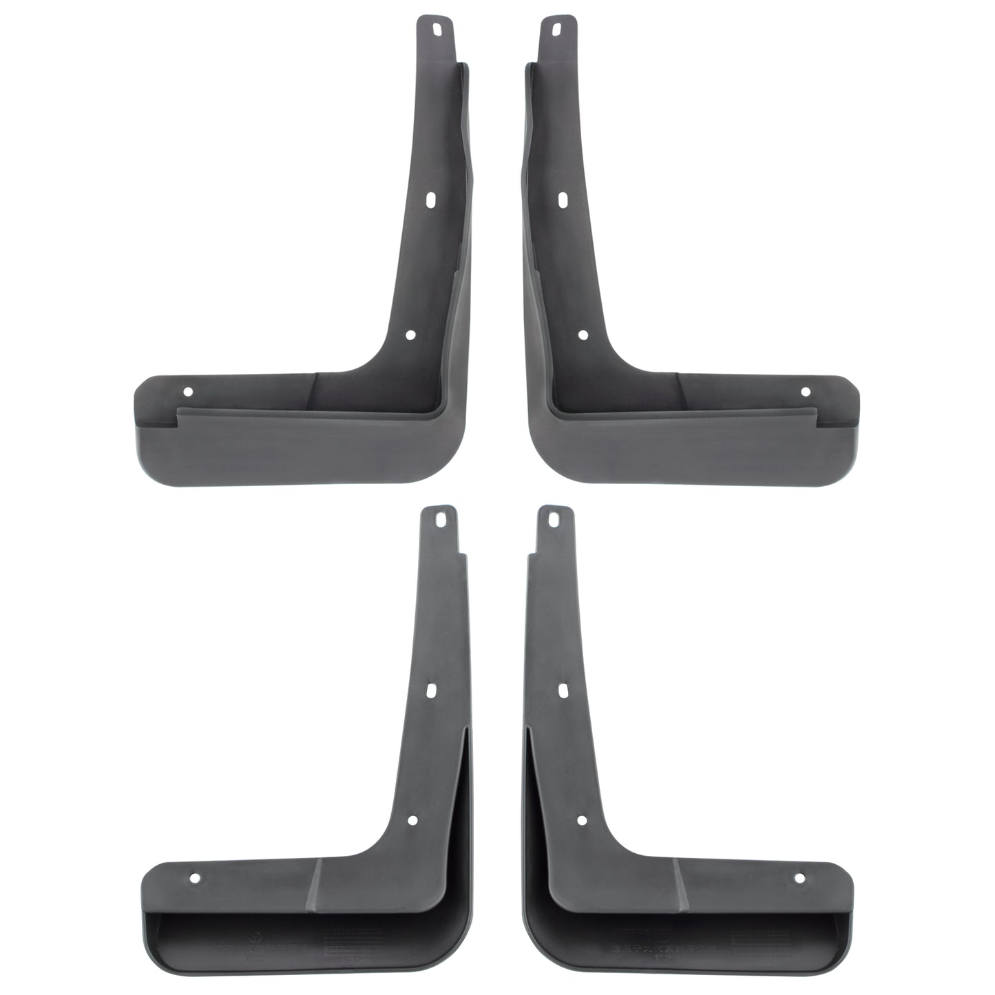 BOXI Set of 4 Front and Rear Side Mud Flaps Splash Guards Fit for Hyundai Sonata 2015 2016 Sedan l4 — product photo 4