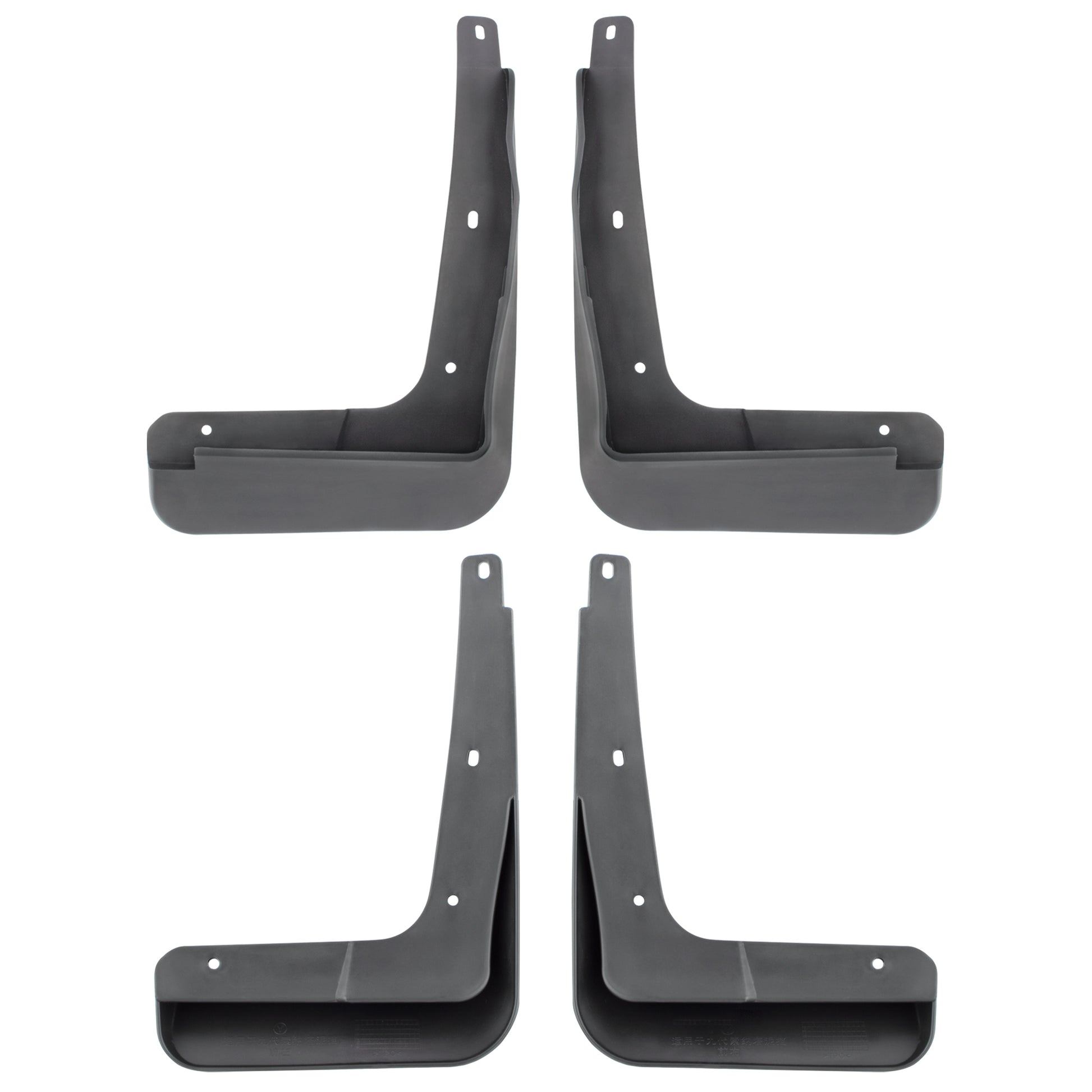 BOXI Set of 4 Front and Rear Side Mud Flaps Splash Guards Fit for Hyundai Sonata 2015 2016 Sedan l4 — product photo 4