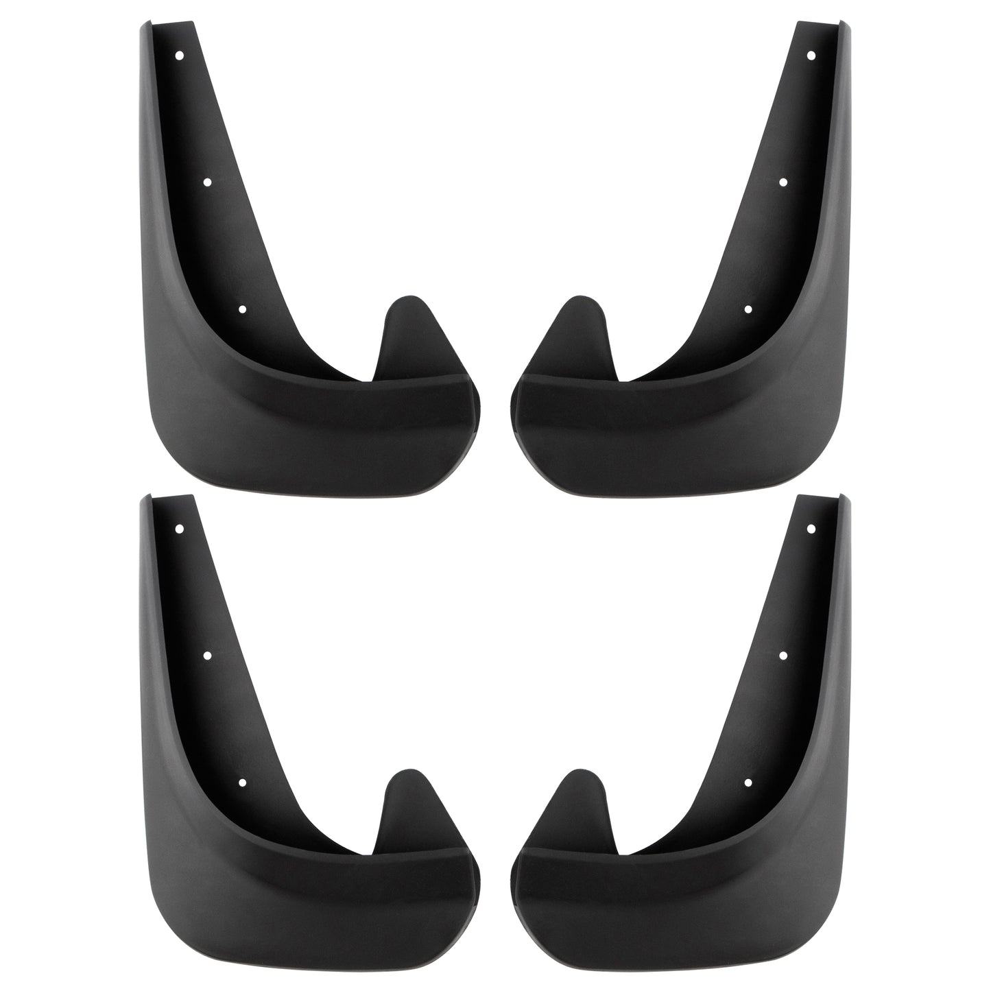 BOXI Set of 4 Front Rear Mud Flaps Splash Guards for Toyota 86 Avalon Camry Celica Corolla Echo
