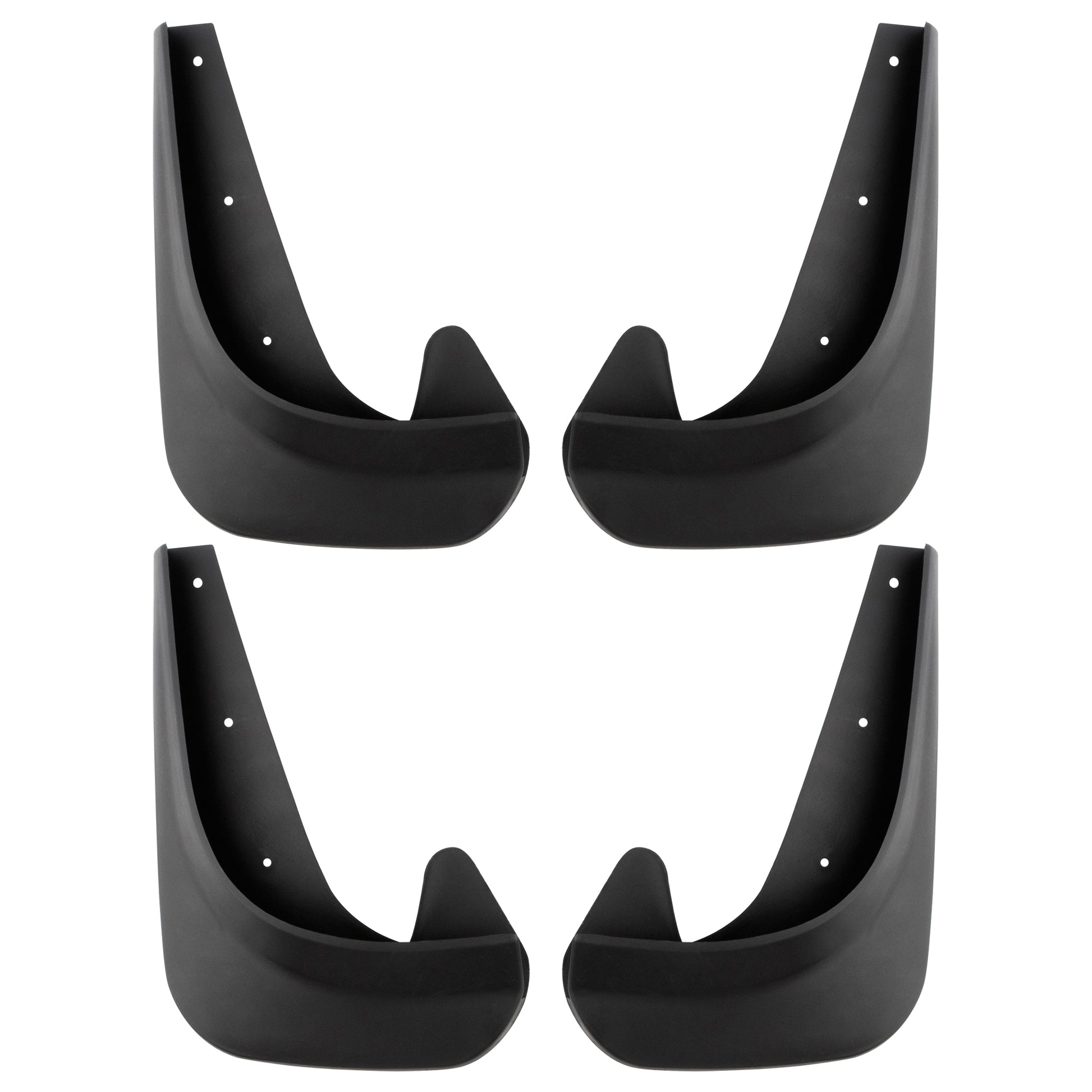 BOXI Set of 4 Front Rear Mud Flaps Splash Guards for Toyota 86 Avalon Camry Celica Corolla Echo