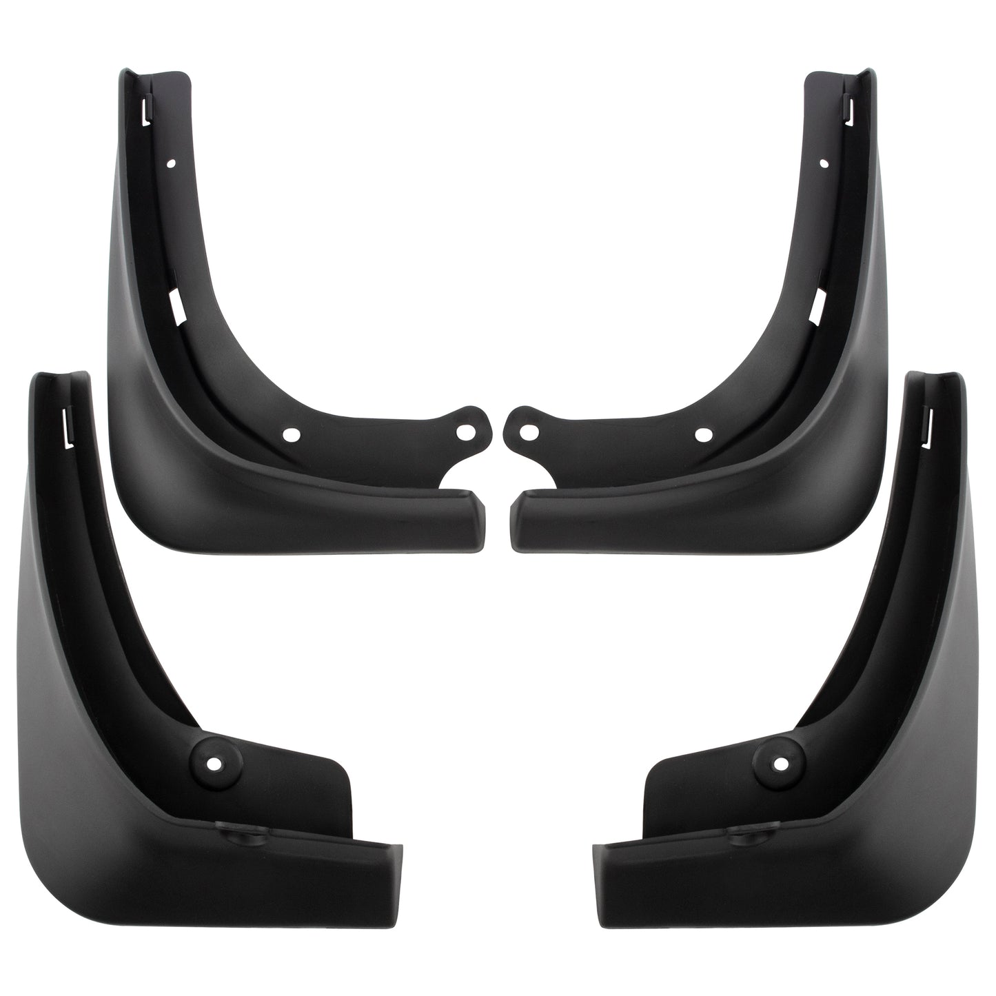 BOXI Set of 4 Front and Rear Side Mud Flaps Splash Guards Fit for Tesla Model 3 Gen 2 2016 2017