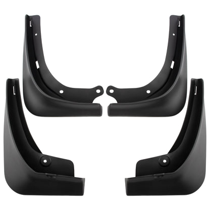 BOXI Set of 4 Front and Rear Side Mud Flaps Splash Guards Fit for Tesla Model 3 Gen 2 2016 2017