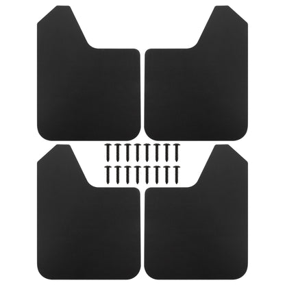 BOXI Set of 4 Universal Mud Flaps fit for Car Pickup SUV Van Truck Mudflaps Splash Guards Mudguards