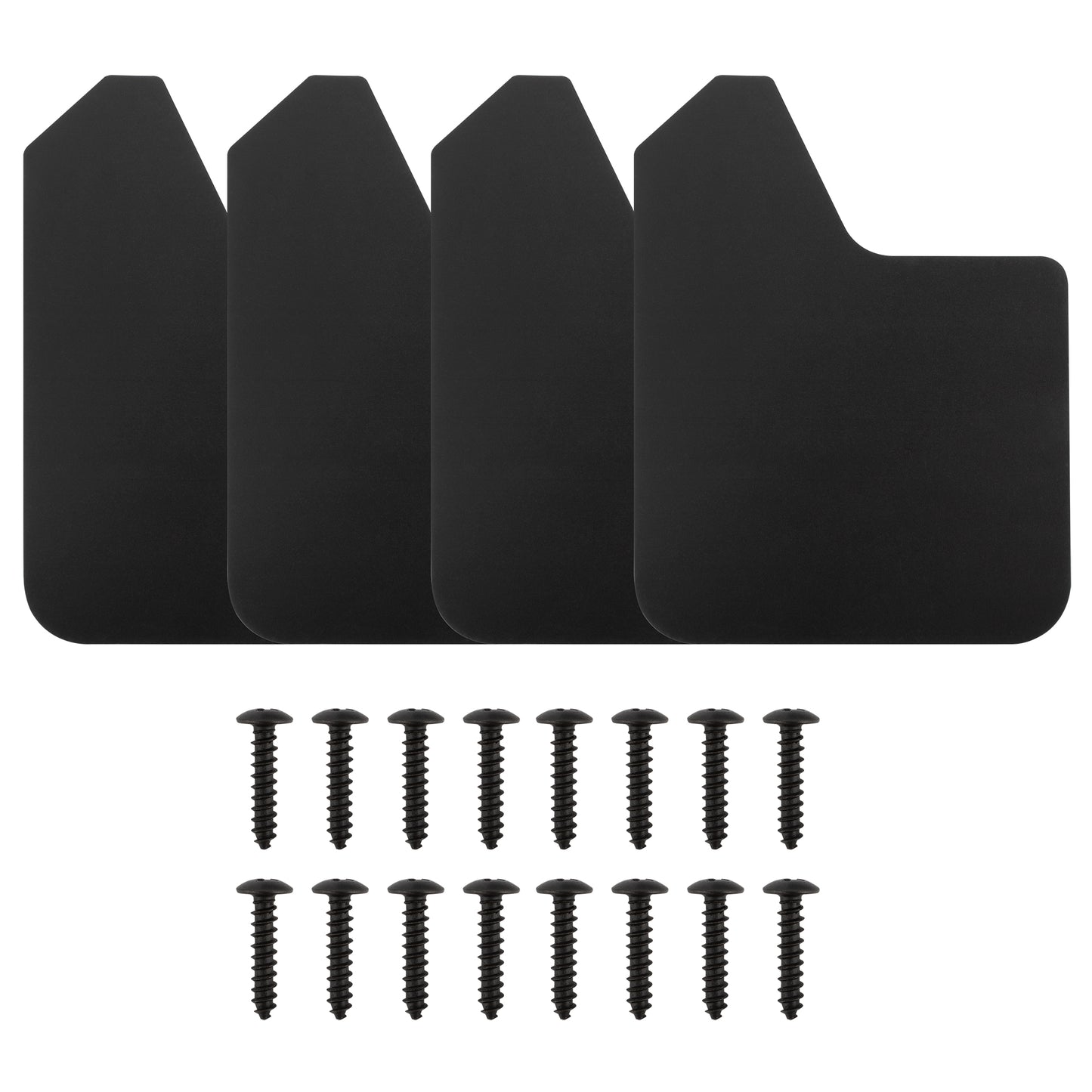 BOXI Set of 4 Universal Mud Flaps fit for Car Pickup SUV Van Truck Mudflaps Splash Guards Mudguards — product photo 2