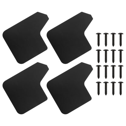 BOXI Set of 4 Universal Mud Flaps fit for Car Pickup SUV Van Truck Mudflaps Splash Guards Mudguards — product photo 4