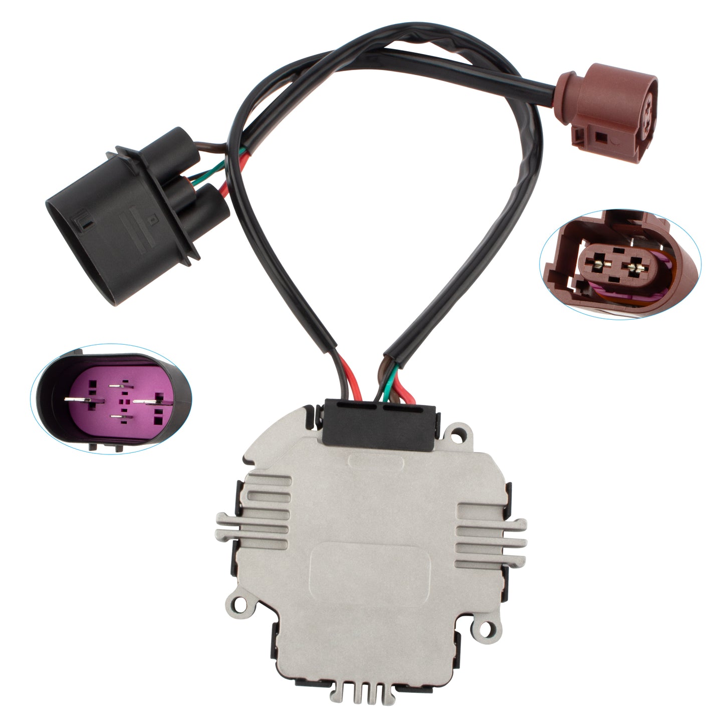 BOXI Radiator Cooling Fan Control Module Fits for Audi A3 TT 2006-2013 — product photo 3