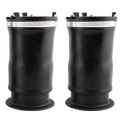 BOXI 2pcs Air Suspension Rear Air Spring Compatible for Hummer H2 2003 2004 2005 2006 2007 2008 2009