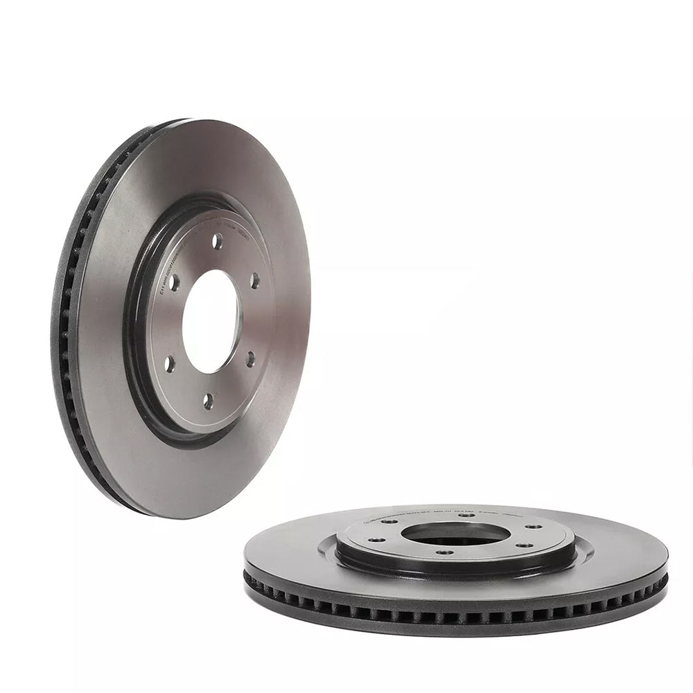 BOXI Set of 2 Front Disc Brake Rotors Compatible with Infiniti Nissan BX09500002-2