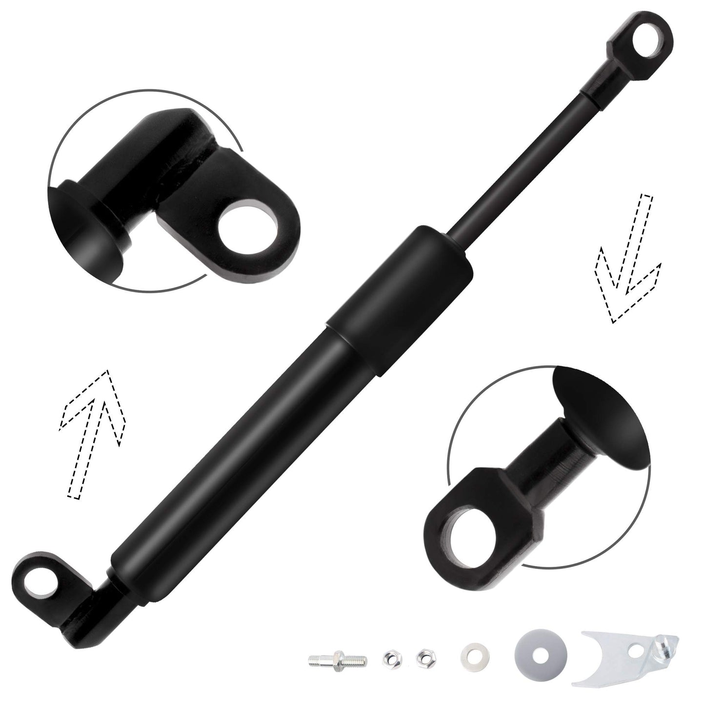 BOXI Qty(1) 43100 DZ43100 Truck Tailgate Assist Easy Down Shock Strut Damper Compatible with Chevy — product photo 3