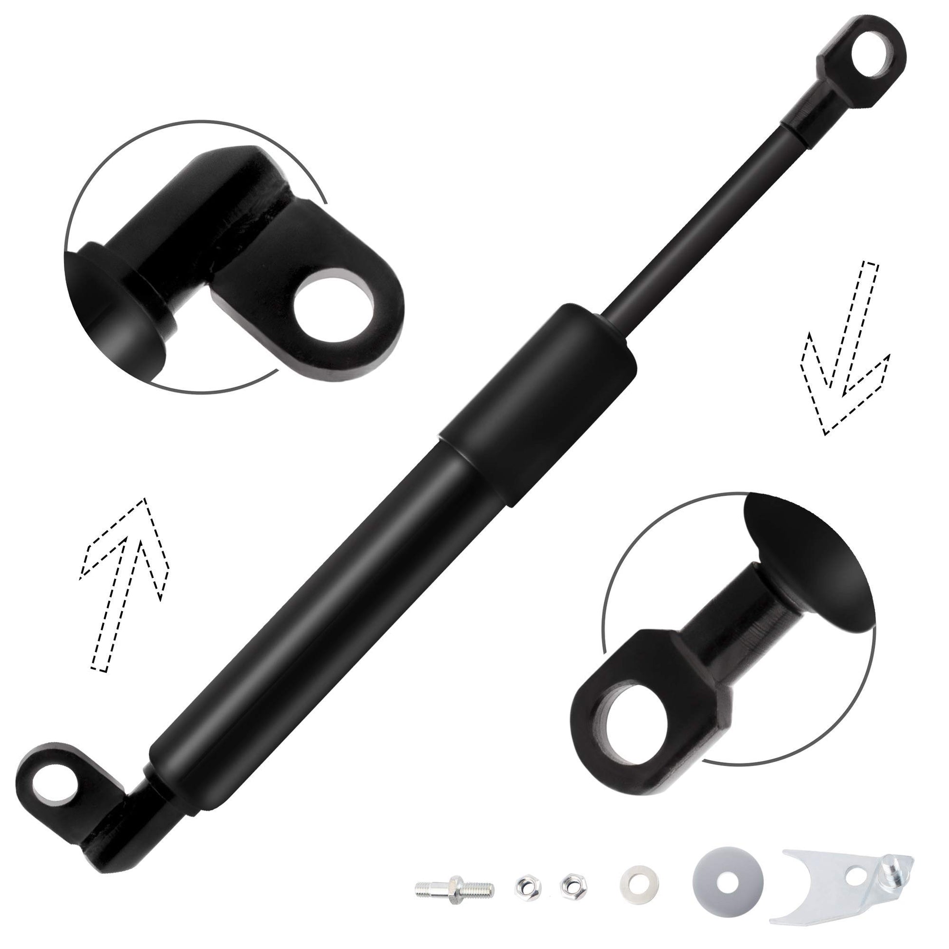 BOXI Qty(1) 43100 DZ43100 Truck Tailgate Assist Easy Down Shock Strut Damper Compatible with Chevy — product photo 3