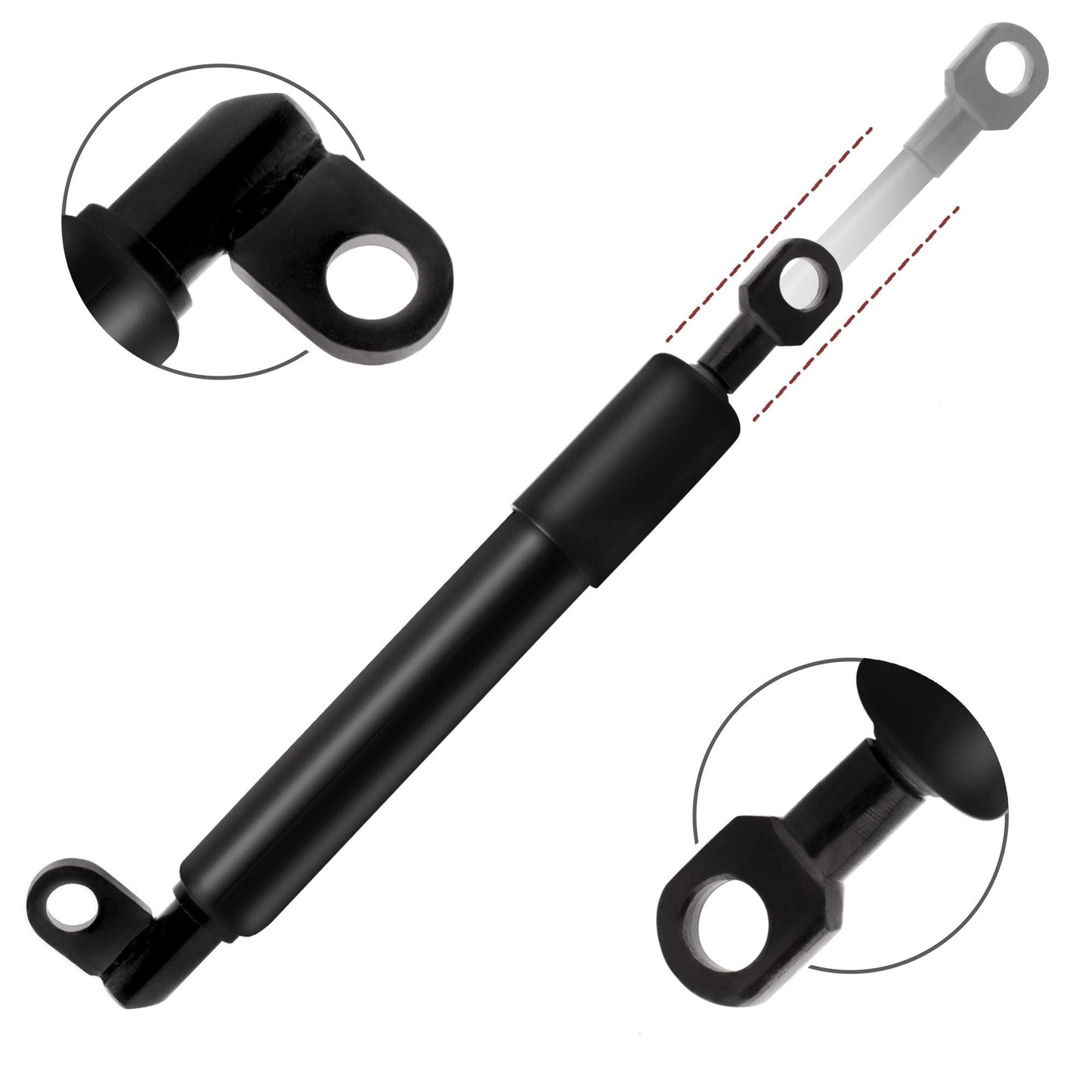 BOXI Qty(1) 43100 DZ43100 Truck Tailgate Assist Easy Down Shock Strut Damper Compatible with Chevy — product photo 5