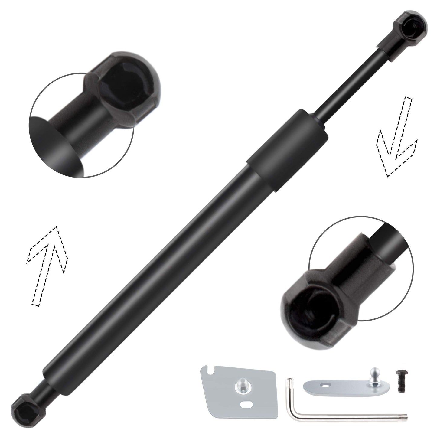 BOXI Qty(1) 43204 DZ43204 Pickup Truck Bed Tailgate Assist Easy Down Shock Strut Damper Compatible — product photo 2