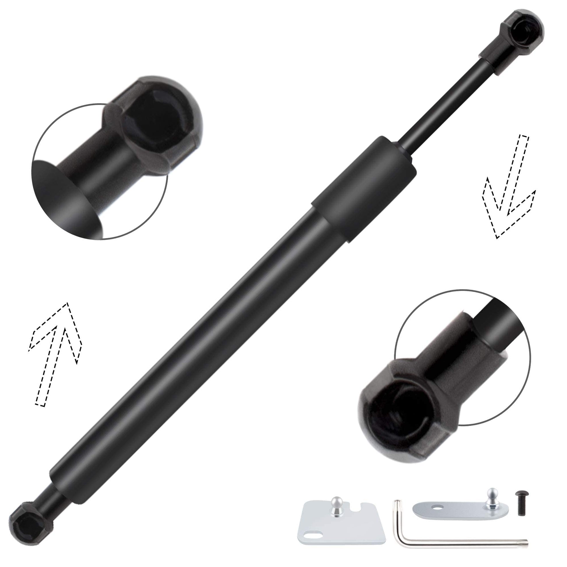BOXI Qty(1) 43205 DZ43205 Pickup Truck Bed Tailgate Assist Easy Down Shock Strut Damper Compatible
