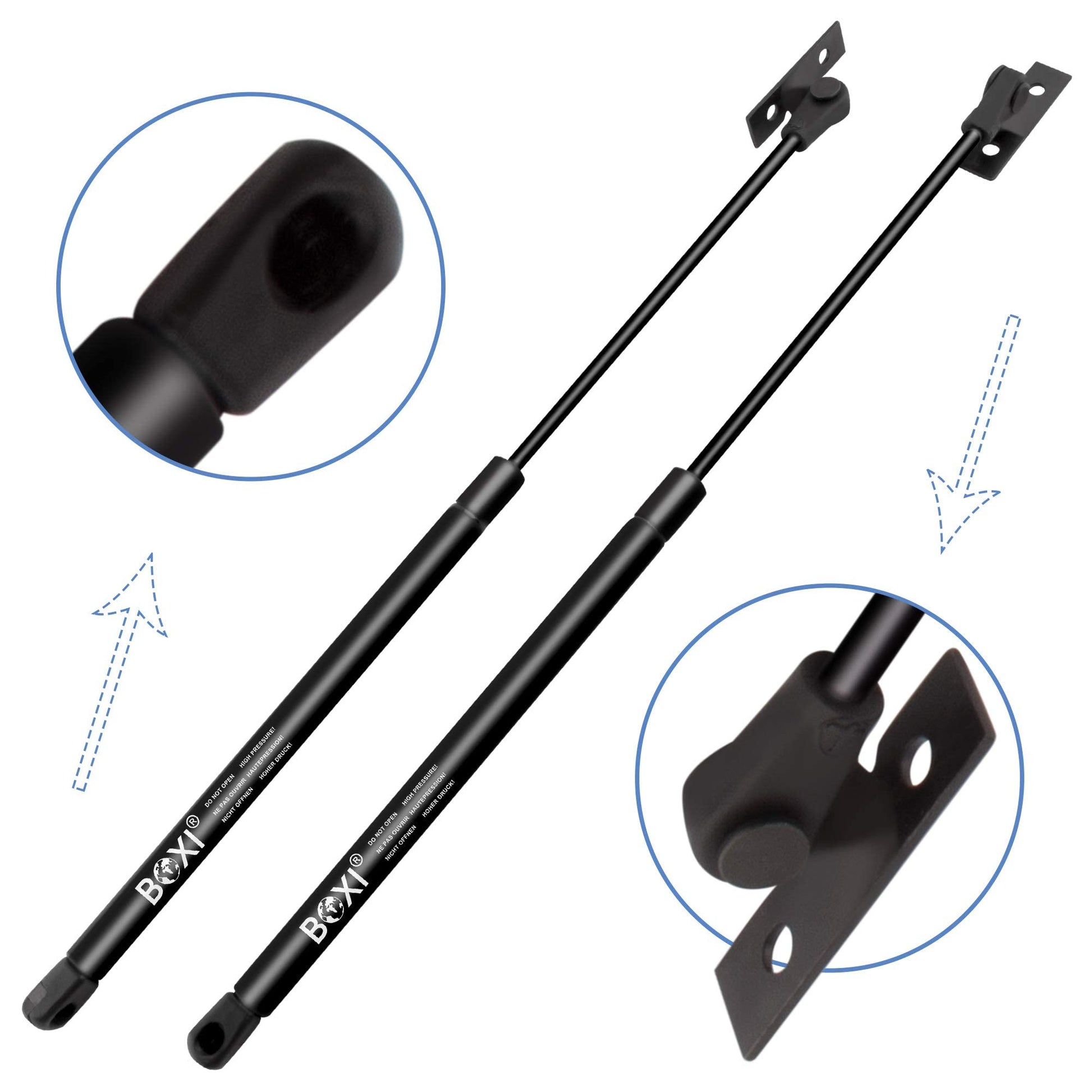 BOXI 2pcs Front Hood Lift Supports Struts Shocks Gas Struts Shocks Springs Supports Fit for Pontiac