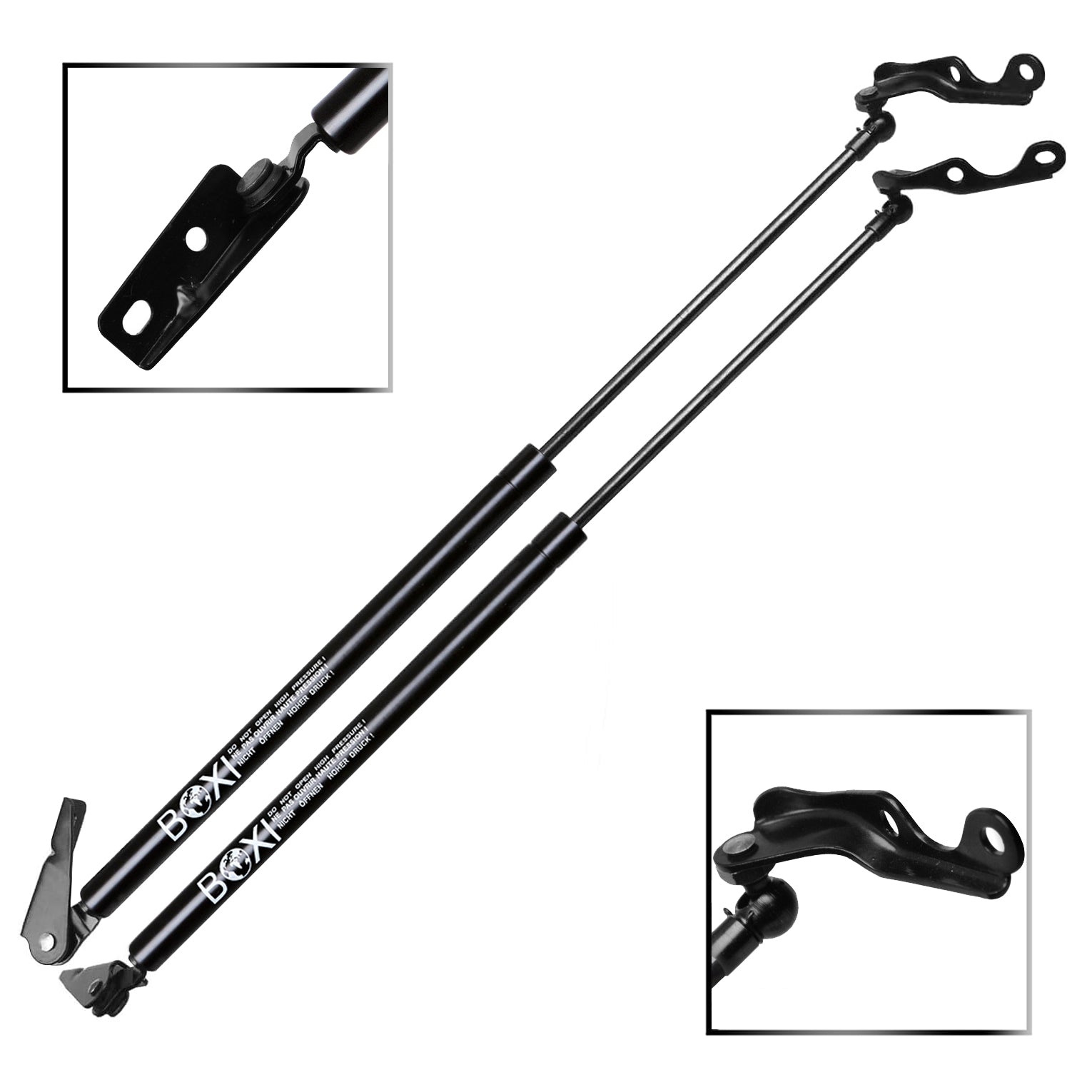 BOXI Qty(2) Rear Hatch Liftgate Trunk Lift Supports Gas Struts Shocks Struts Fits for Scion xA 2004 — product photo 3