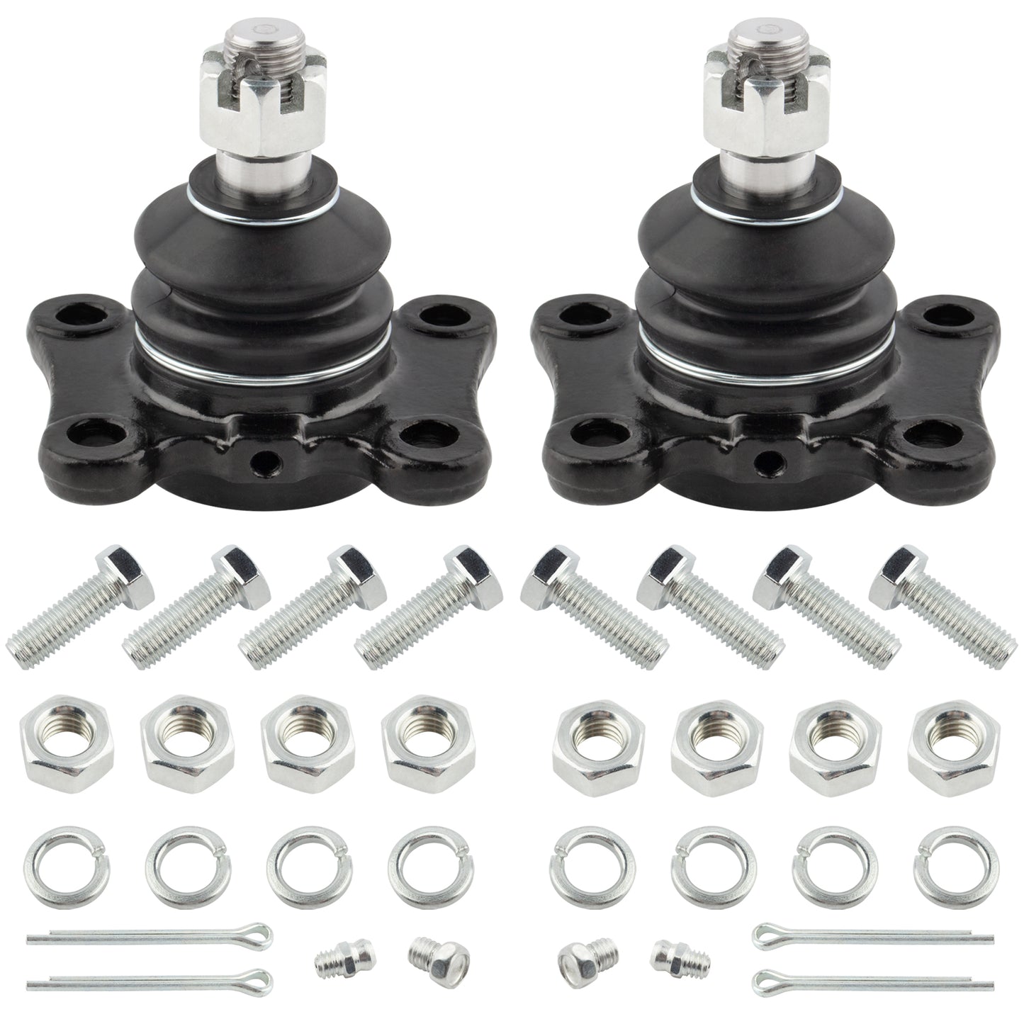 BOXI (Set of 12) Complete Front Suspension Kit Inner Outer Tie Rod Steering Arm Ball Joint Fit — product photo 2