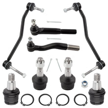 BOXI Front Lower Upper Ball Joints Sway Bar Link Suspension Kit Fit for Ford F-250 F-350 F-450