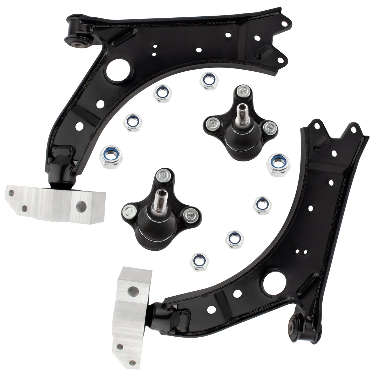 BOXI 4pc Front Lower Control Arms w