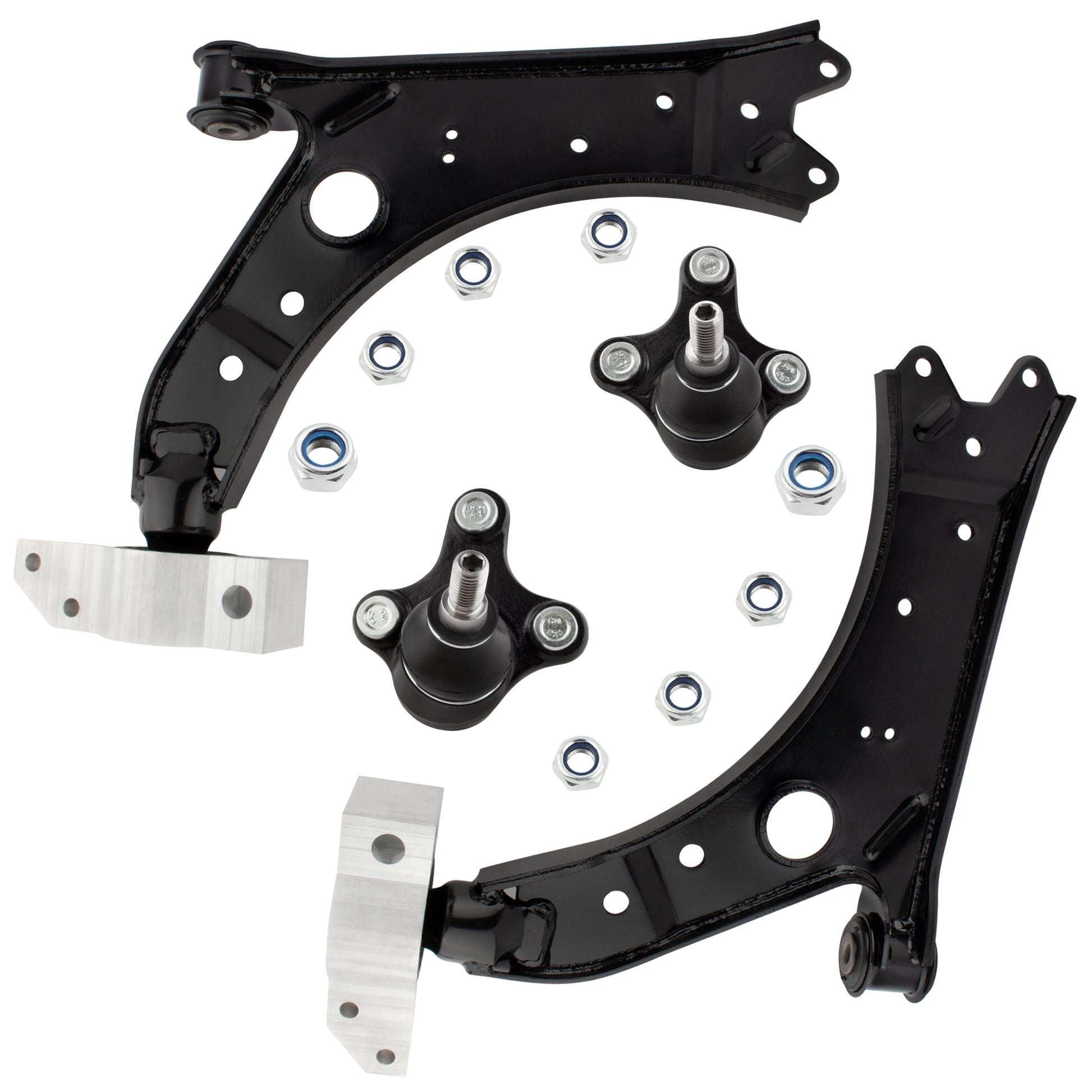 BOXI 4pc Front Lower Control Arms w