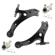 BOXI 4pc Front Suspension Kit Front Lower Control Arm and Lower Ball Joints Fit for Toyota Camry