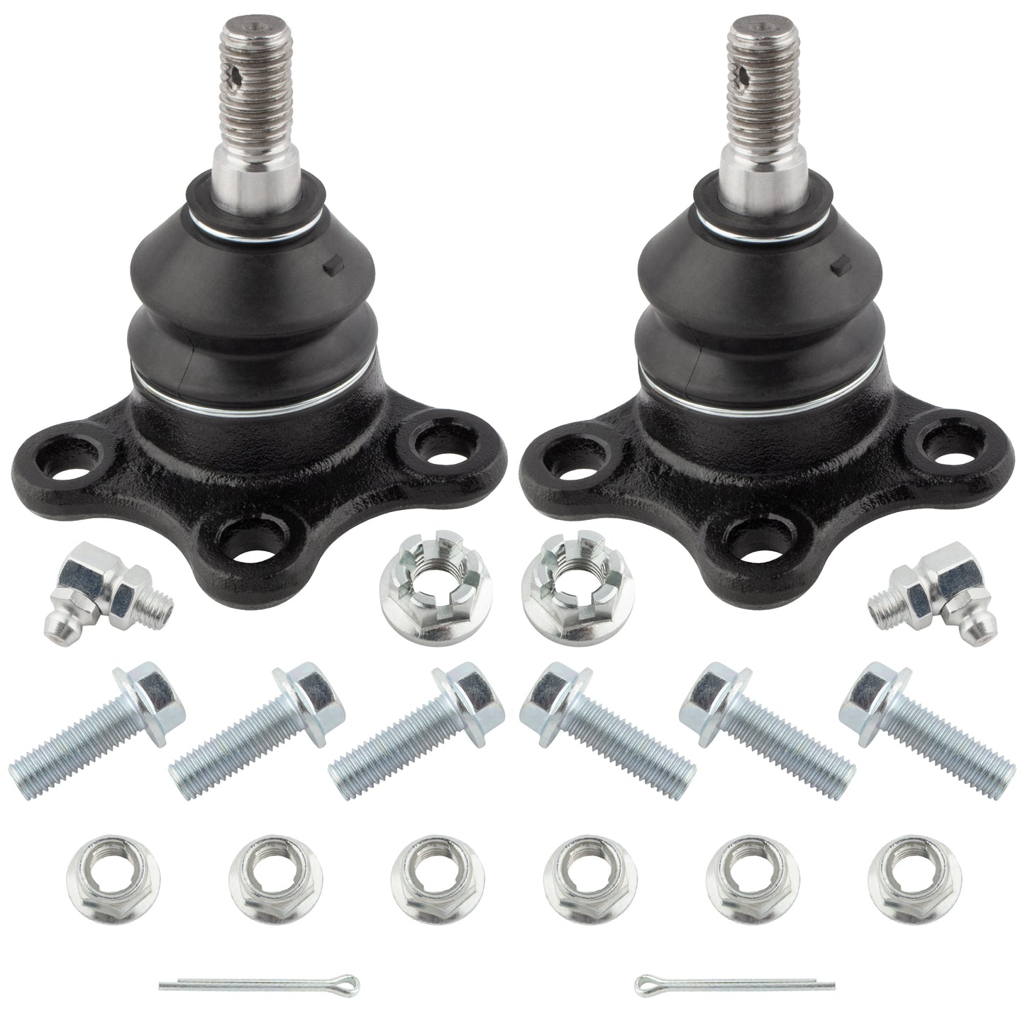 BOXI 4pc Complete Front Upper and Lower Ball Joints Fit for Chevy Colorado 2004-2012 — product photo 2