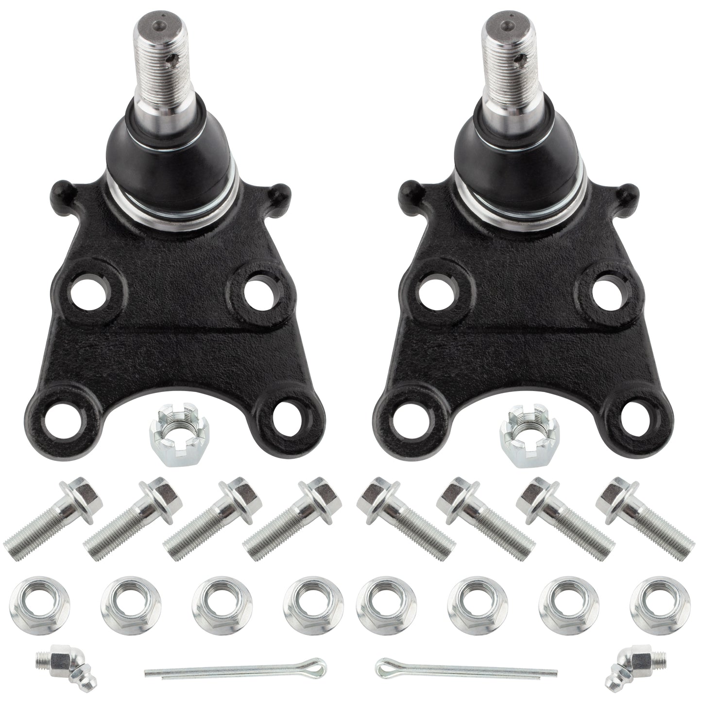 BOXI 4pc Complete Front Upper and Lower Ball Joints Fit for Chevy Colorado 2004-2012 — product photo 3
