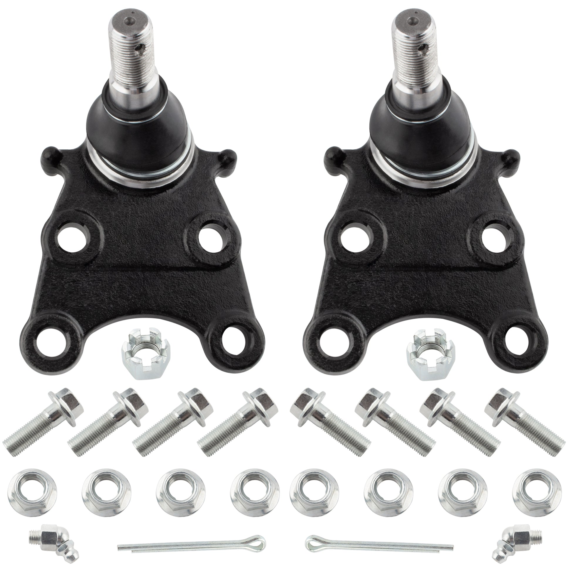 BOXI 4pc Complete Front Upper and Lower Ball Joints Fit for Chevy Colorado 2004-2012 — product photo 3