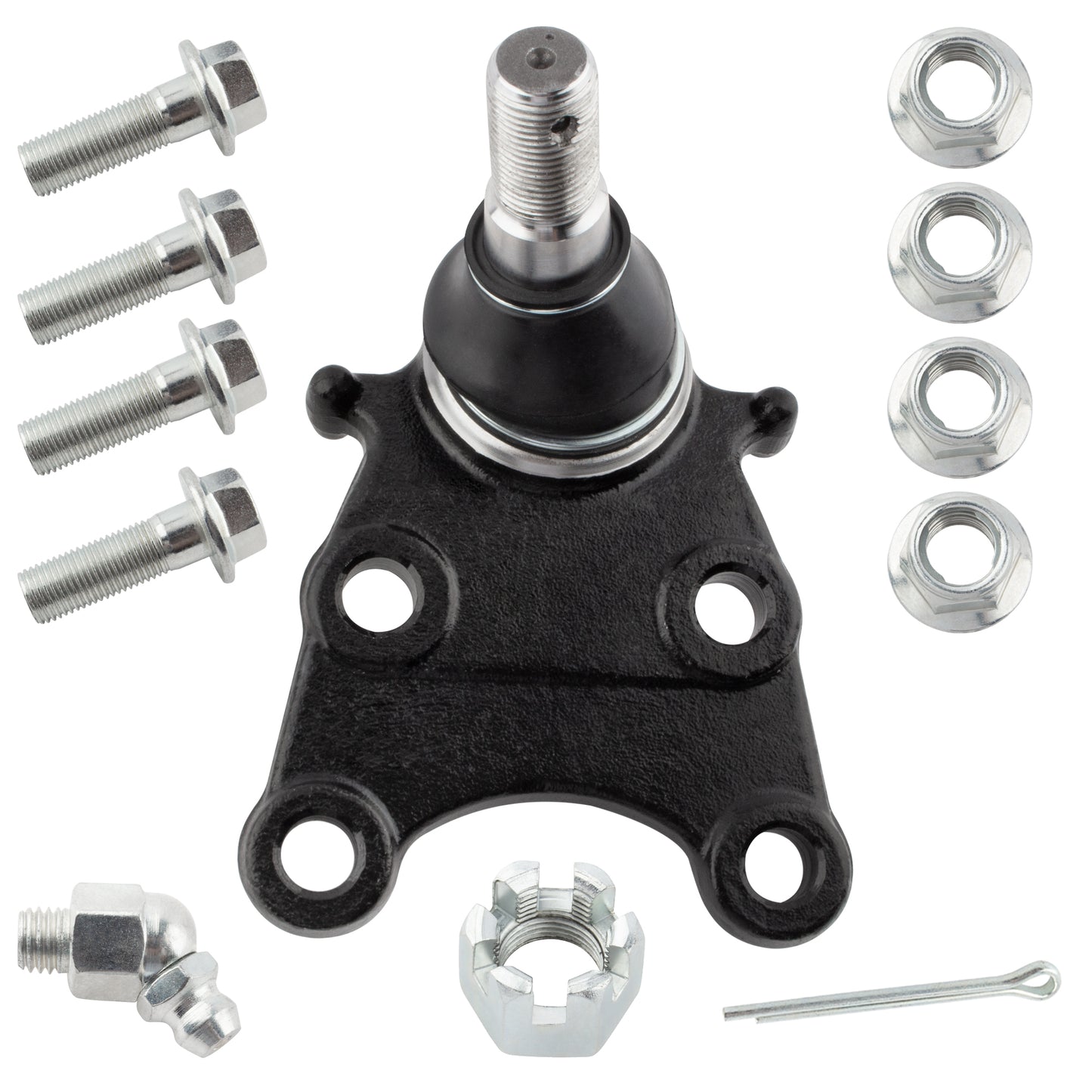 BOXI 4pc Complete Front Upper and Lower Ball Joints Fit for Chevy Colorado 2004-2012 — product photo 5