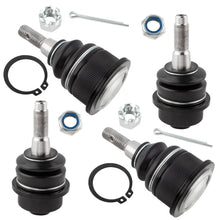 BOXI 4pcs Front Upper and Lower Ball Joints for Chevy Avalanche 2500 2002-2006 Suburban 2500