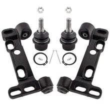 BOXI 4pcs Front Lower Control Arm Bracket & Lower Ball Joints for Rainier 04-07