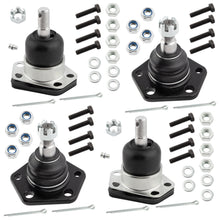BOXI 4pcs Front Upper Lower Ball Joints for Chevy Blazer 1997-2005