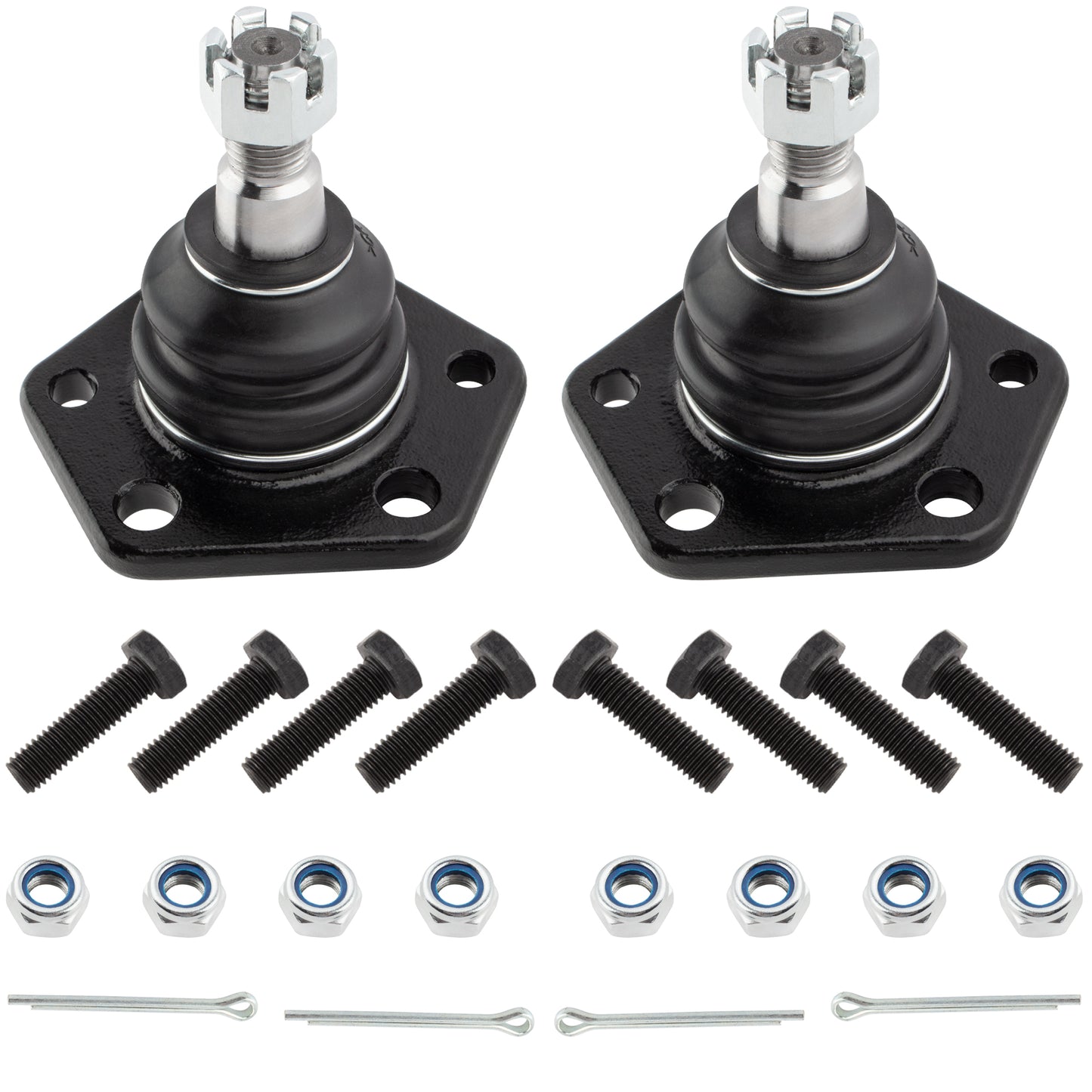 BOXI 4pcs Front Upper Lower Ball Joints for Chevy Blazer 1997-2005 — product photo 3