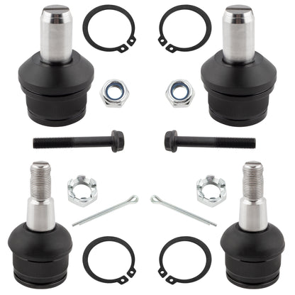 BOXI 4pcs K80027 K80028 Front Lower Upper Ball Joint Kit fit for Ford Excursion 2000-2005