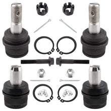 BOXI 4pcs K8432T K8431T Front Upper and Lower Ball Joints Suspension Kit fit for Ford for F-150