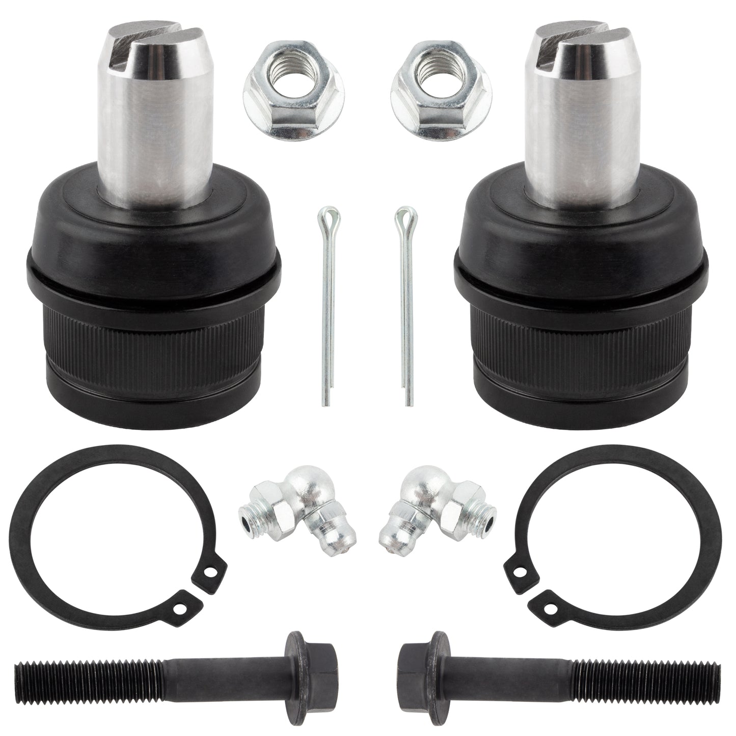BOXI 4pcs K8432T K8431T Front Upper and Lower Ball Joints Suspension Kit fit for Ford for F-150 — product photo 3