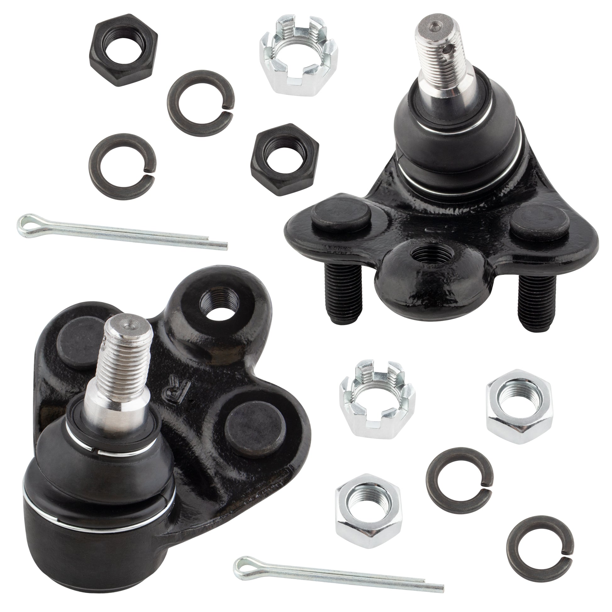 BOXI (Set of 2) Front Lower Ball Joints Fit for Honda Civic 2006 2007 2008 2009 2010 2011