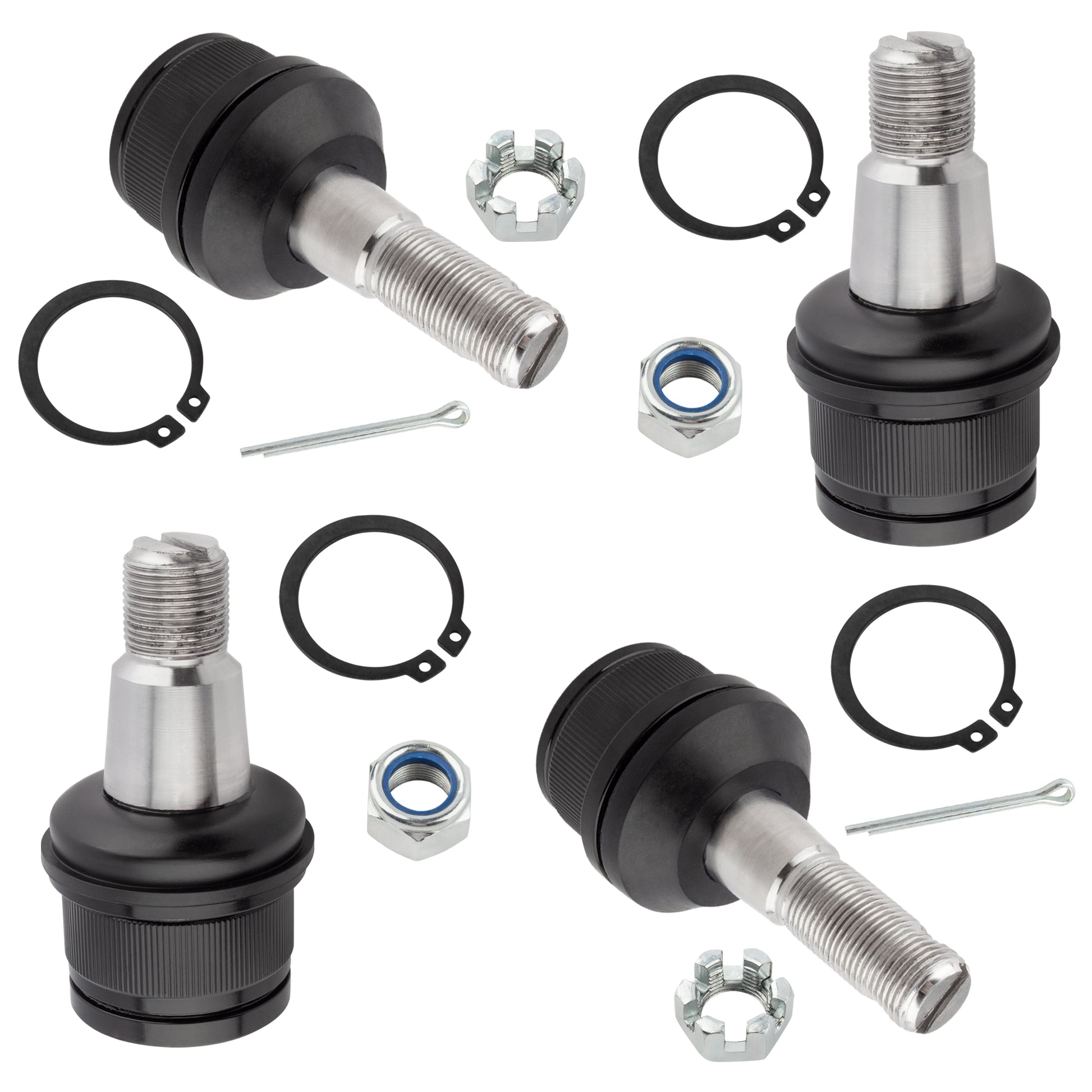 BOXI 4pcs Front Upper Lower Ball Joints for Dodge Ram 2500 3500 4WD 1994-99 — product photo 2